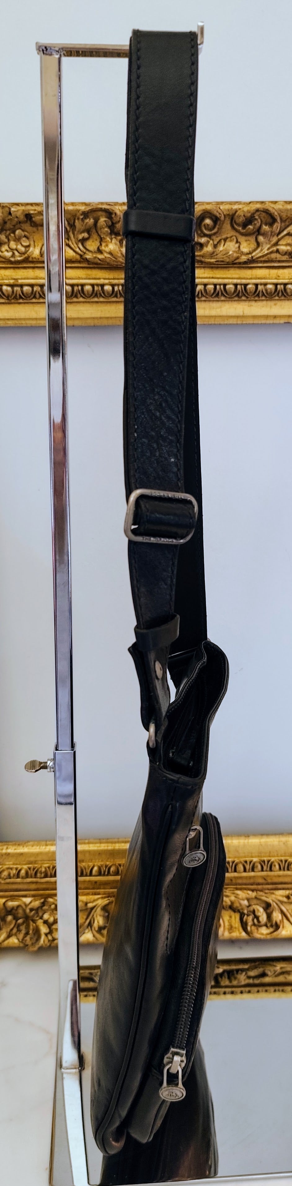 The Bridge – Borsello Linea Story Unisex in Pelle Nera