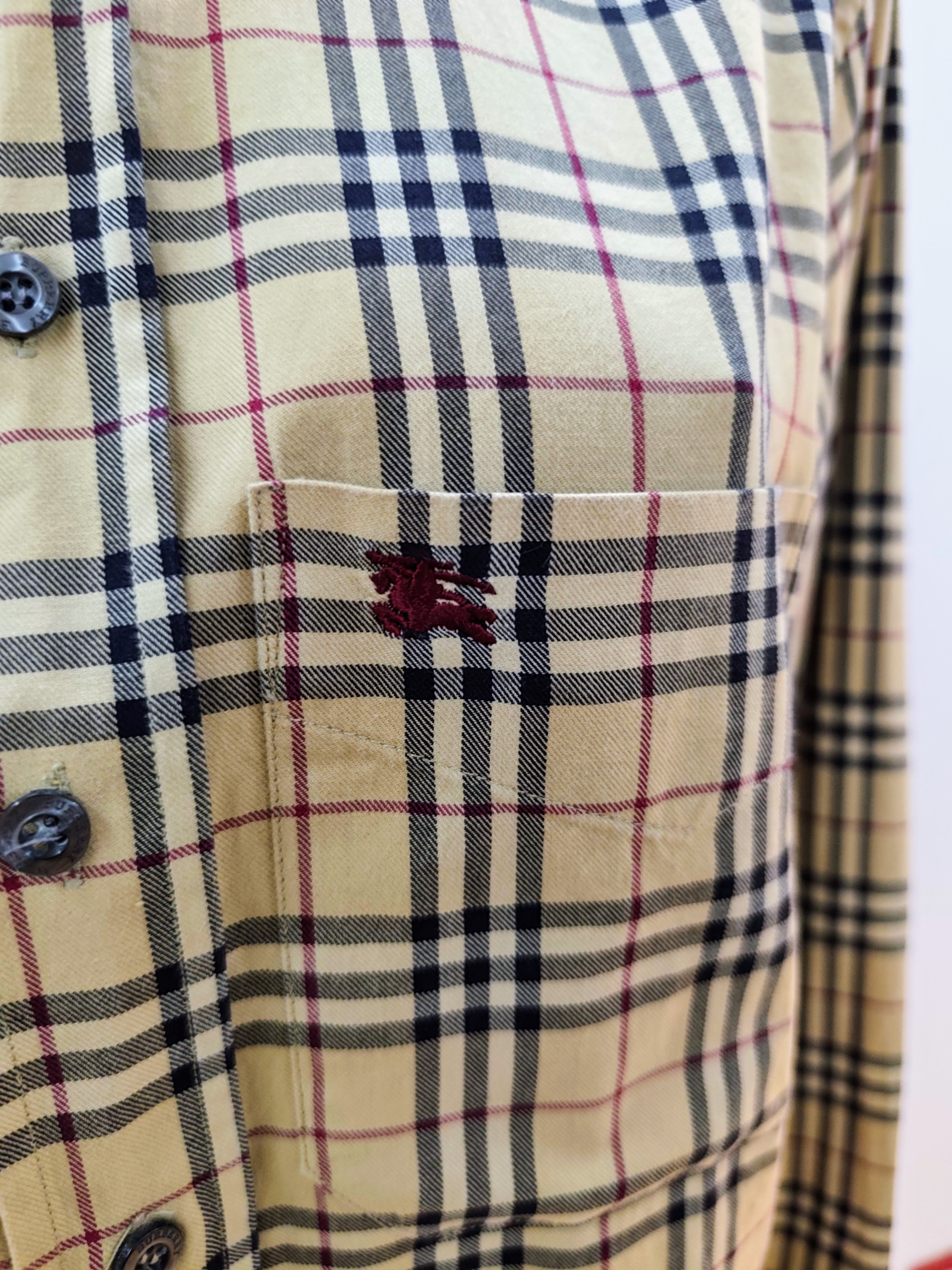Burberry – Camicia Button Down Unisex Check (Made in England)