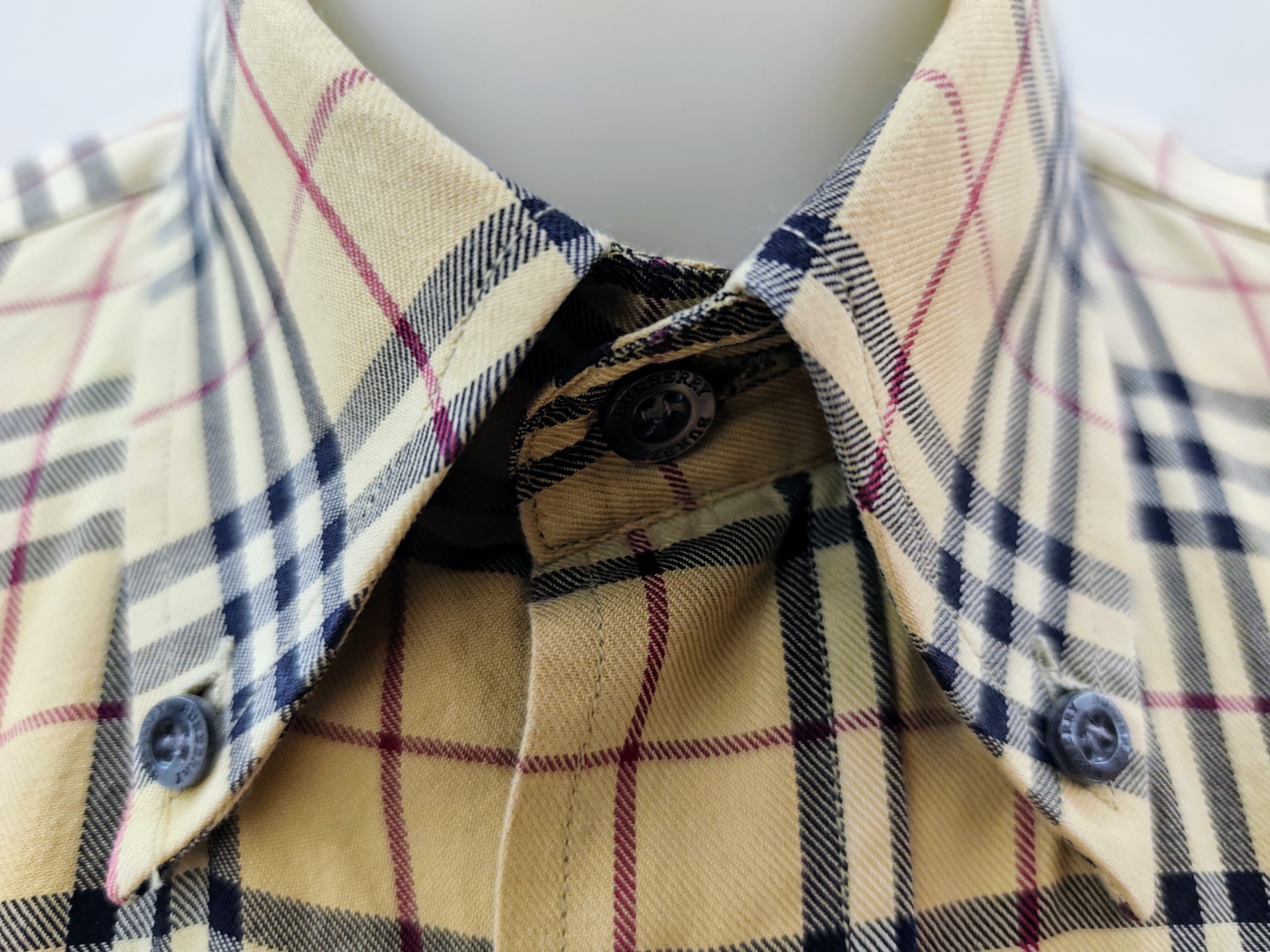Burberry – Camicia Button Down Unisex Check (Made in England)