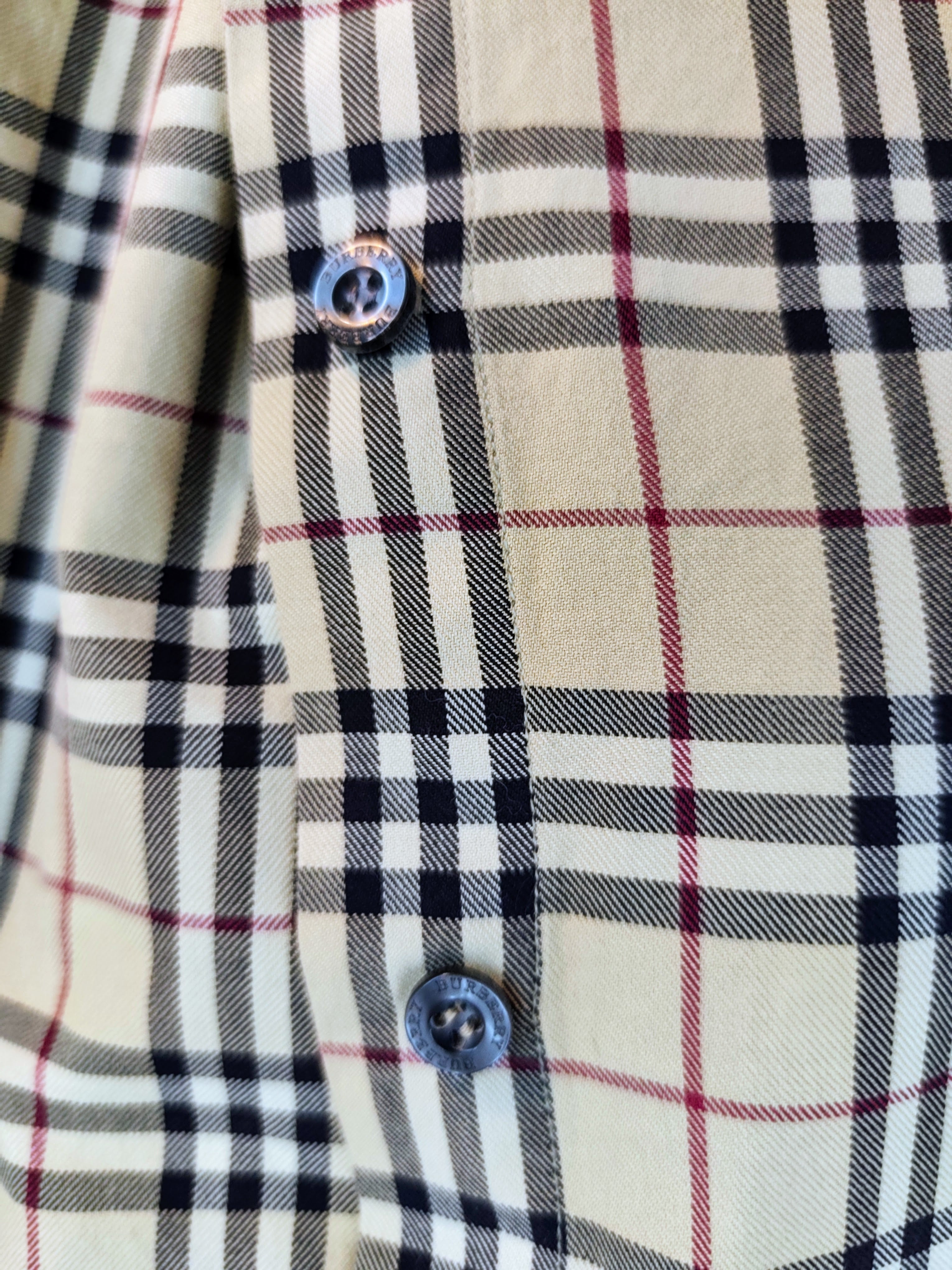 Burberry – Camicia Button Down Unisex Check (Made in England)