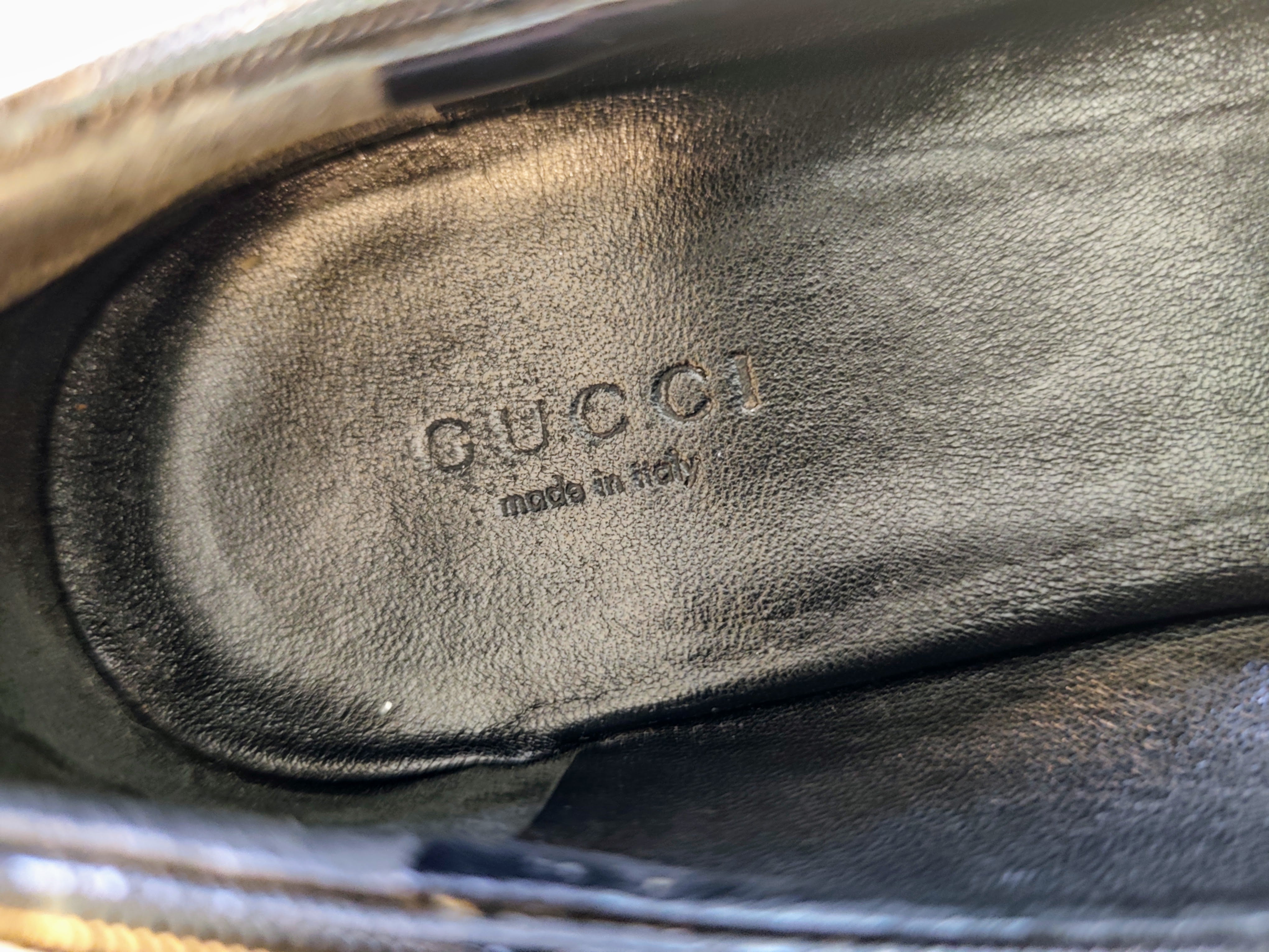 Gucci – Ballerine in Canvas Nero Guccissimo
