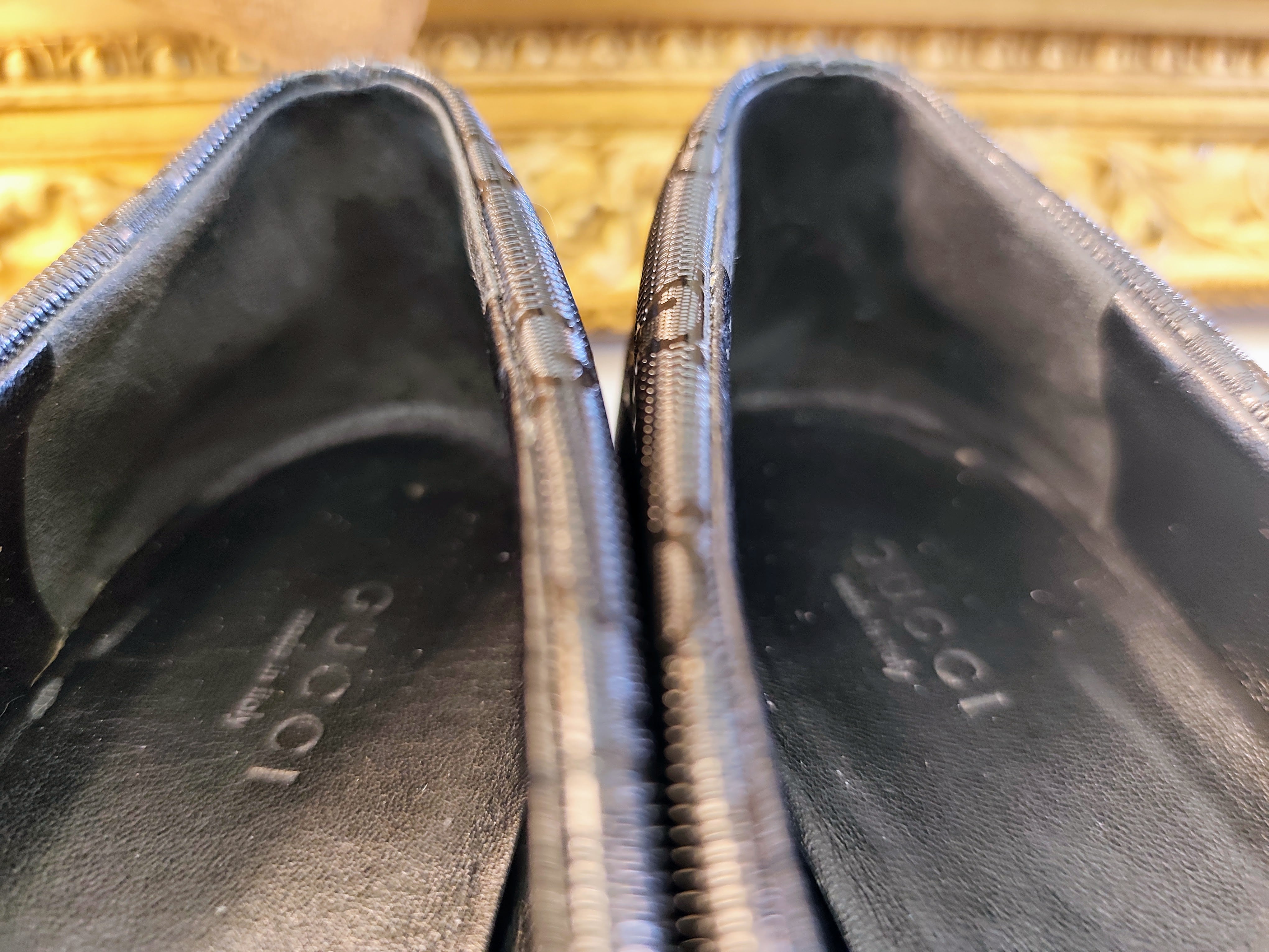 Gucci – Ballerine in Canvas Nero Guccissimo