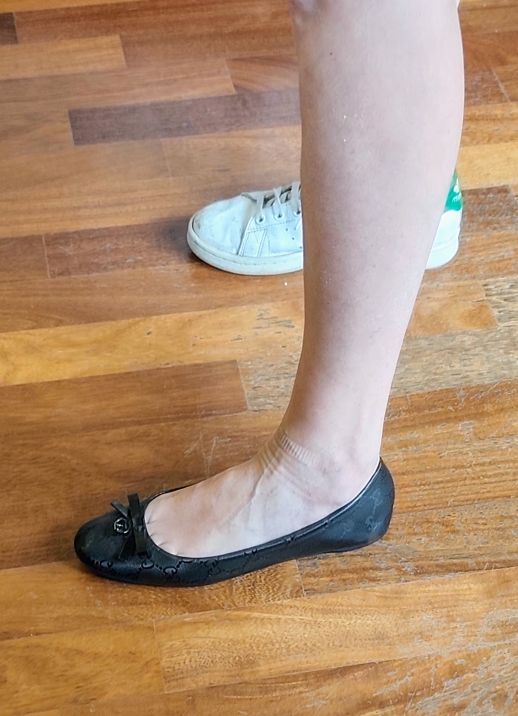 Gucci – Ballerine in Canvas Nero Guccissimo