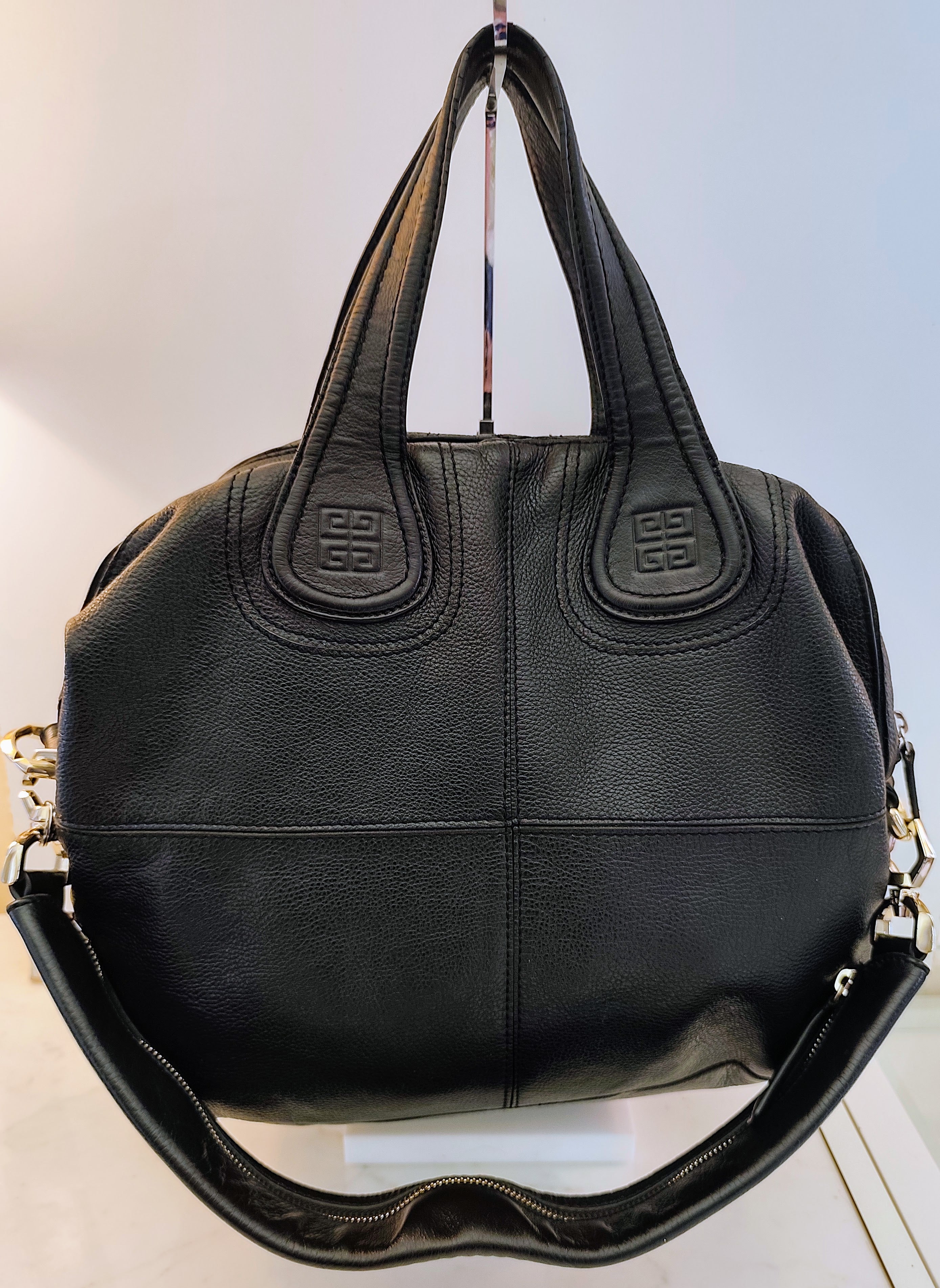 Givenchy Nightintale - Borsa a Spalla in Pelle Nera