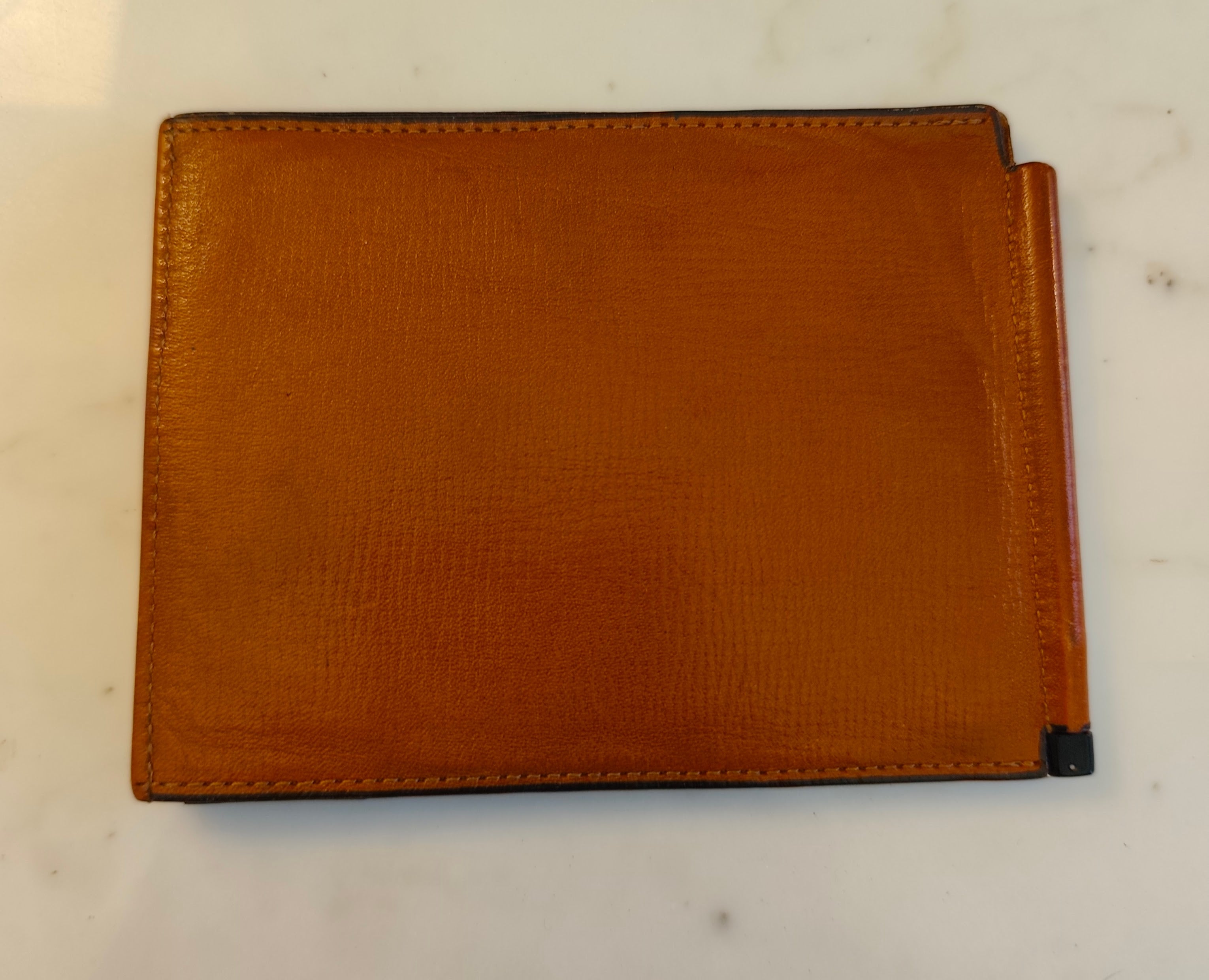 Valextra – Fermasoldi “Grip Spring" Portamonete e Carte Pelle