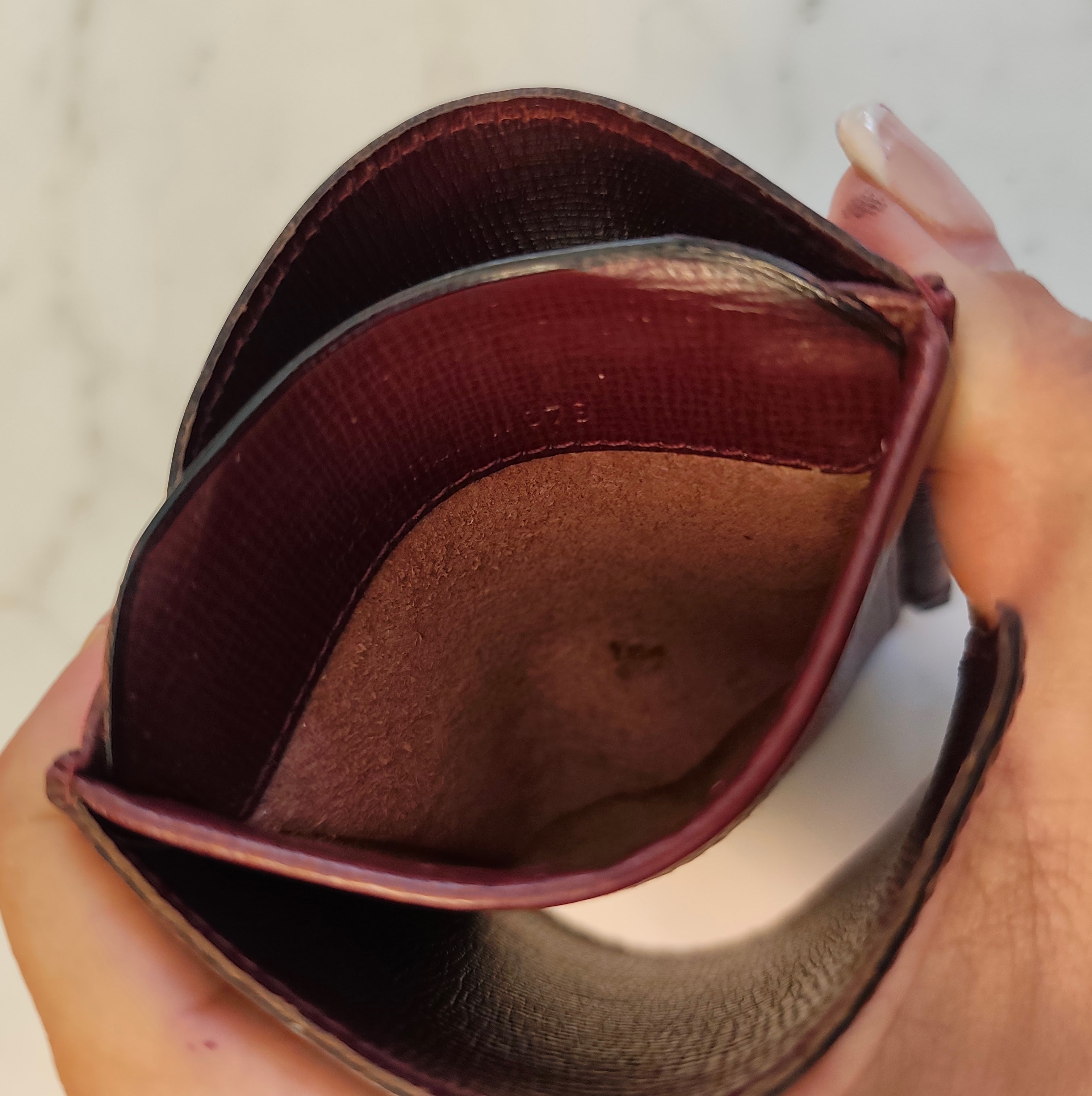 Valextra – Fermasoldi Trifold “Grip Spring” Doppio