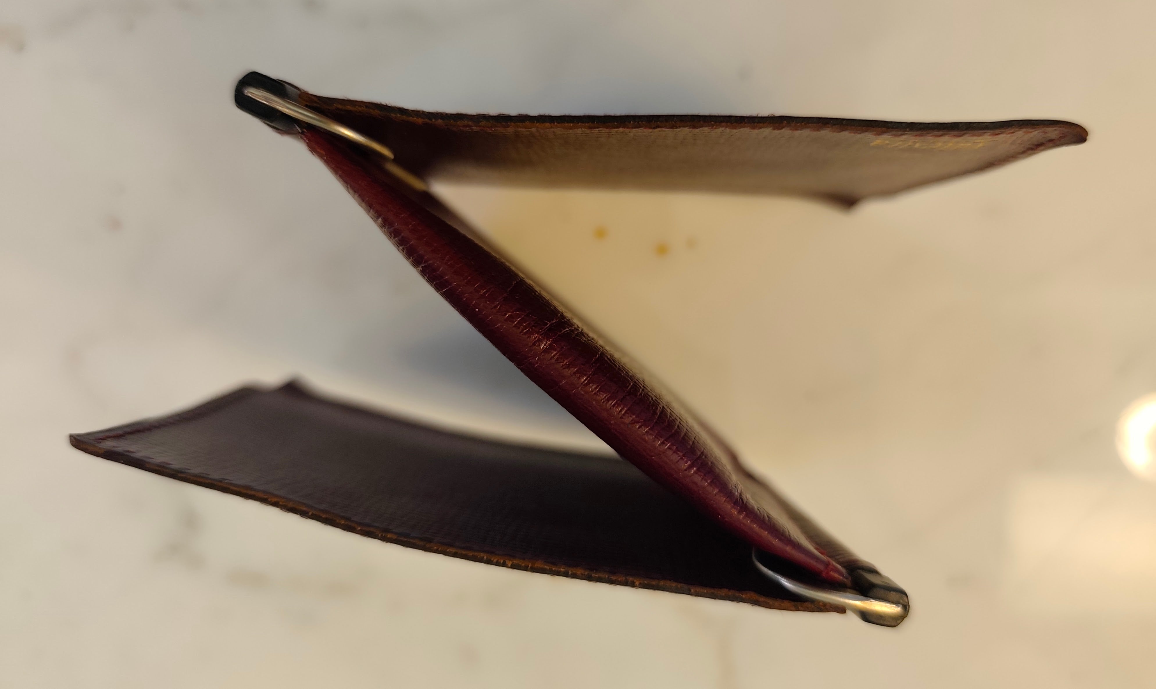 Valextra – Fermasoldi Trifold “Grip Spring” Doppio