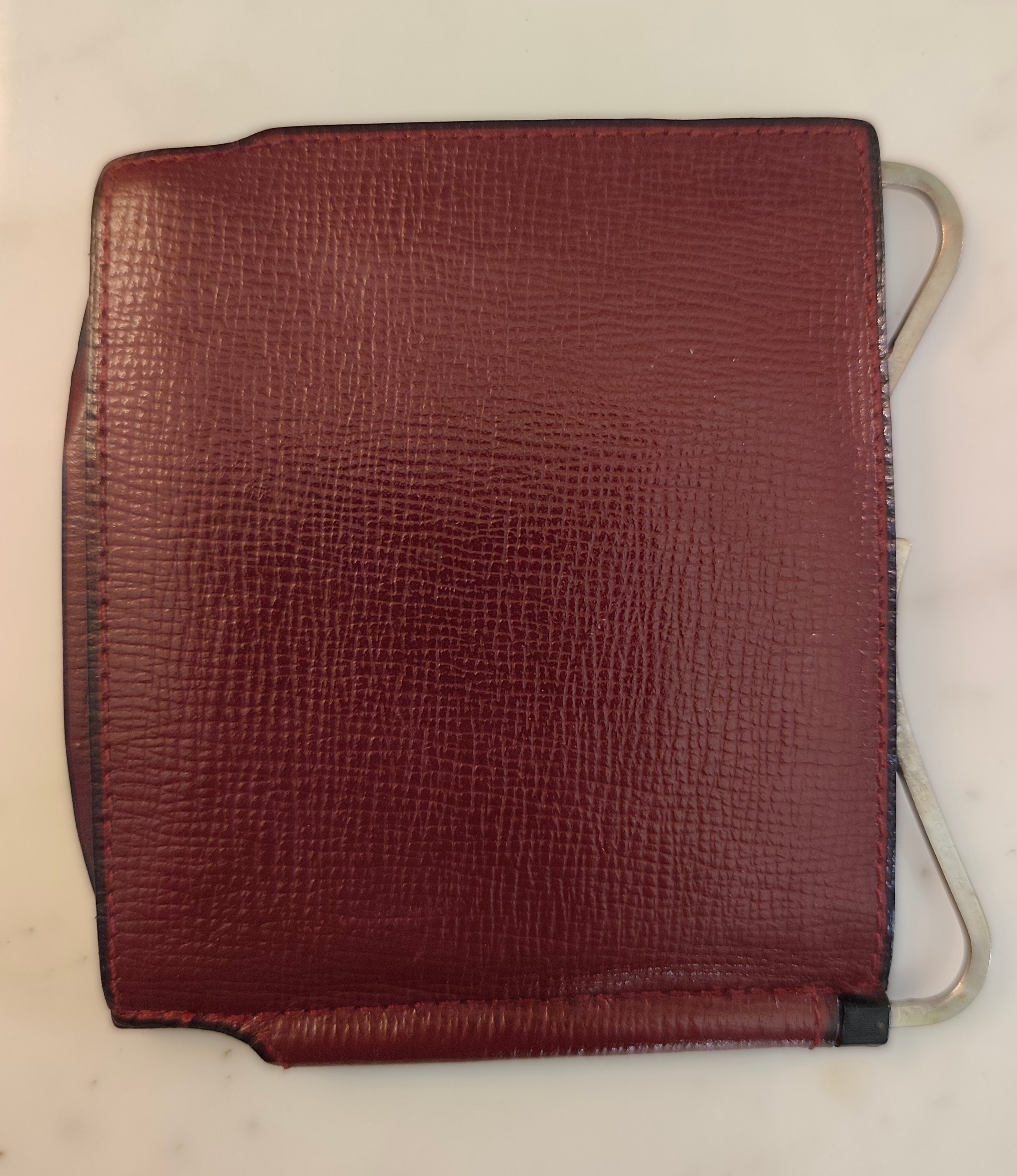 Valextra – Fermasoldi Trifold “Grip Spring” Doppio