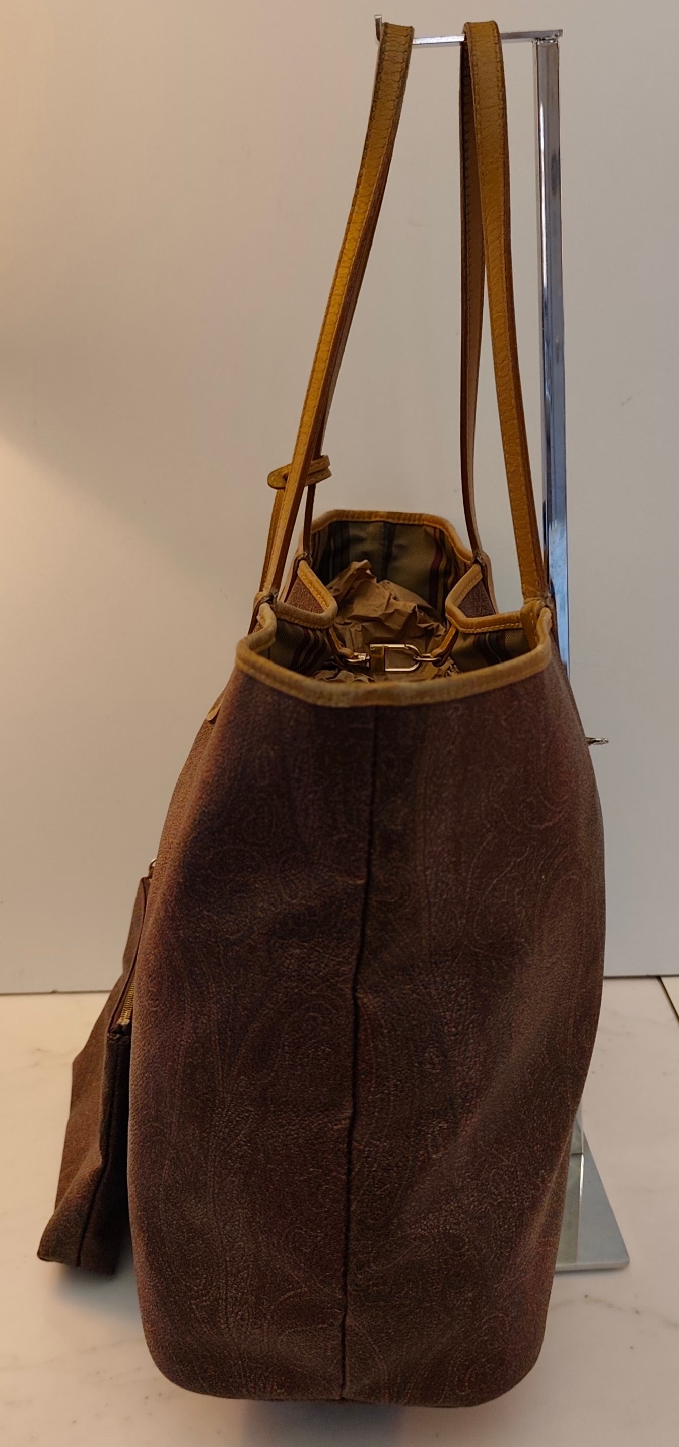 Etro - Shopper Paisley Jacquard con Pochette