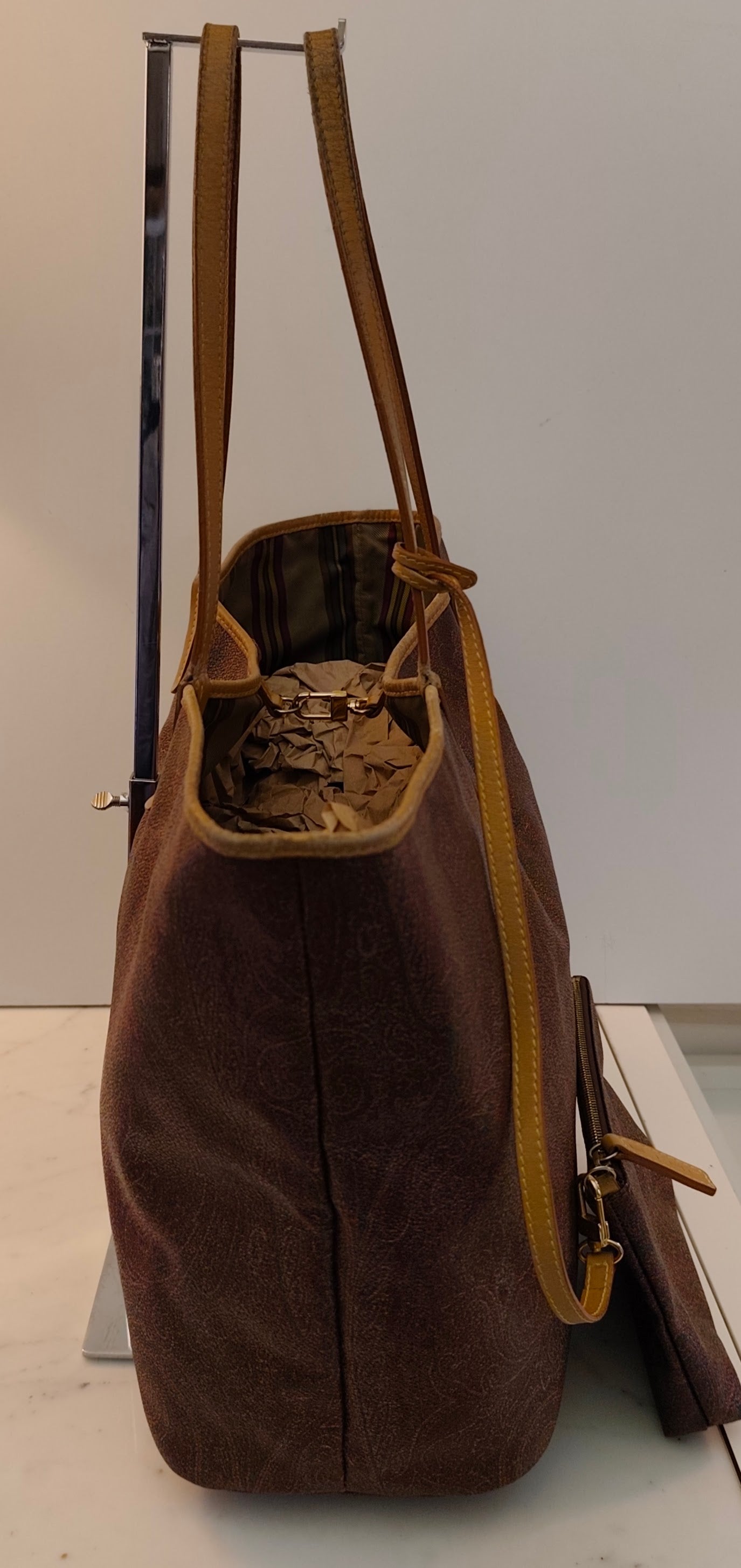 Etro - Shopper Paisley Jacquard con Pochette