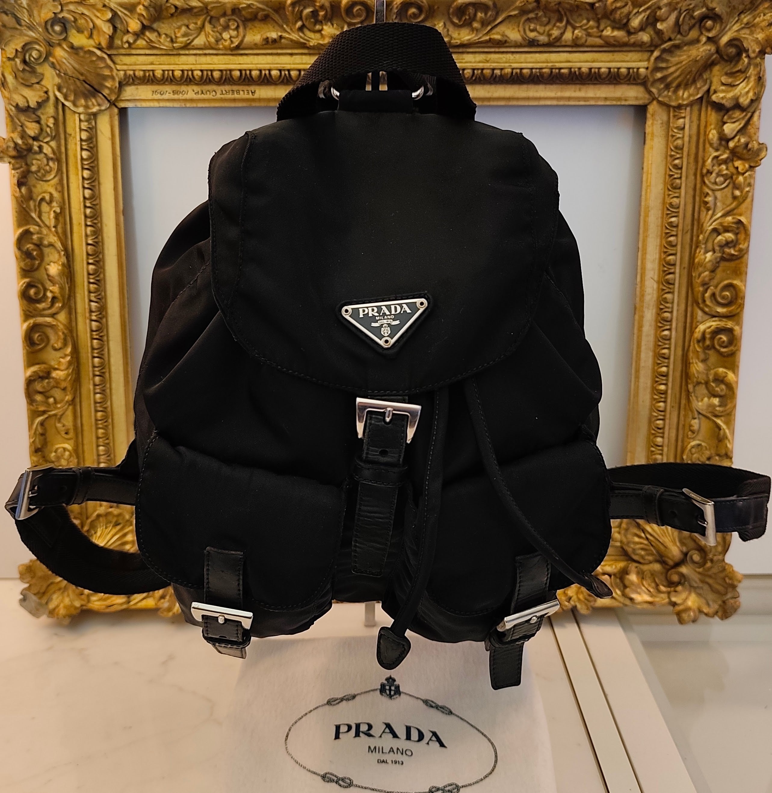 Prada – Zaino Re-Nylon Nero
