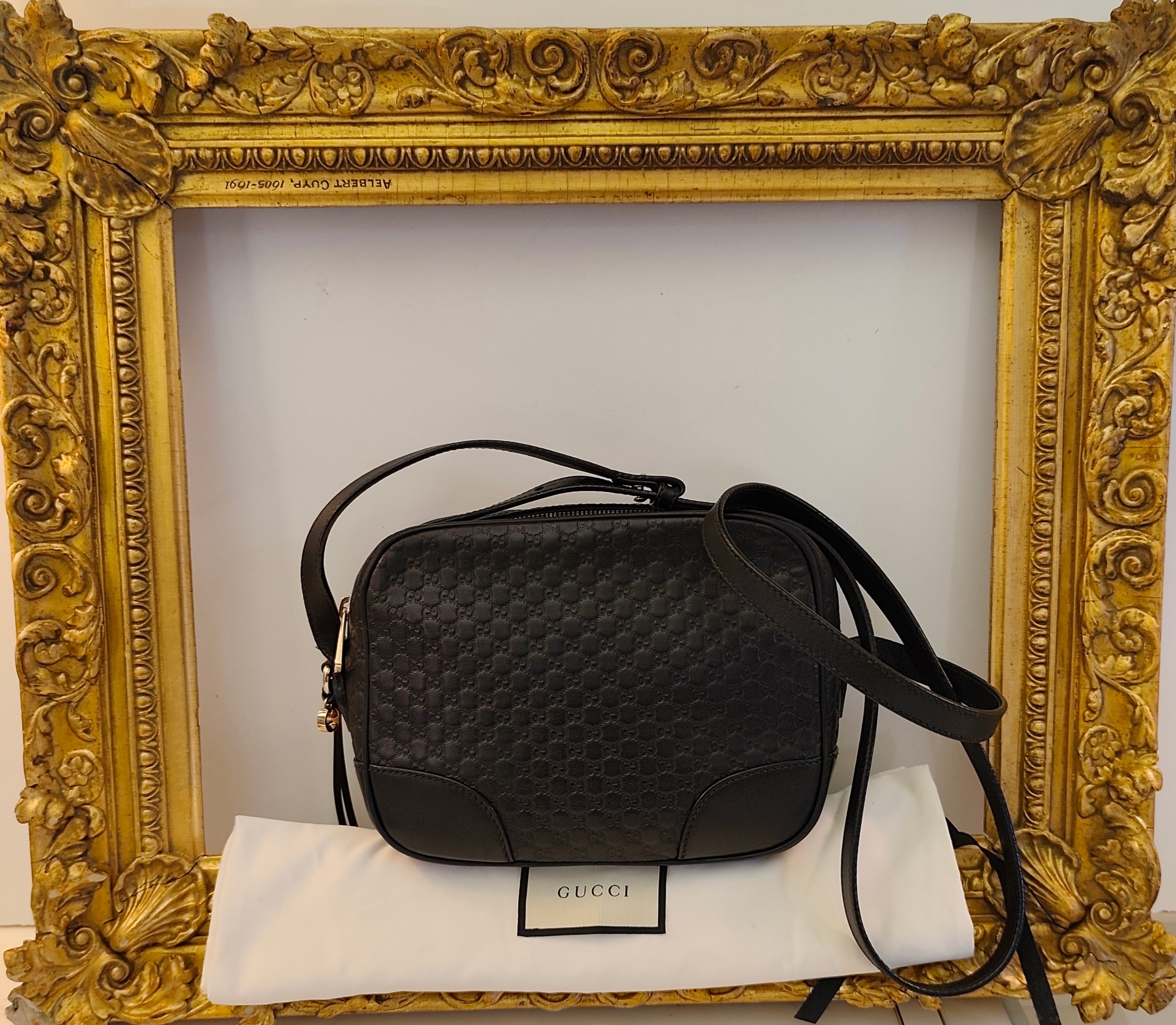 Gucci – Bree Camera Bag a tracolla Pelle Microguccissima