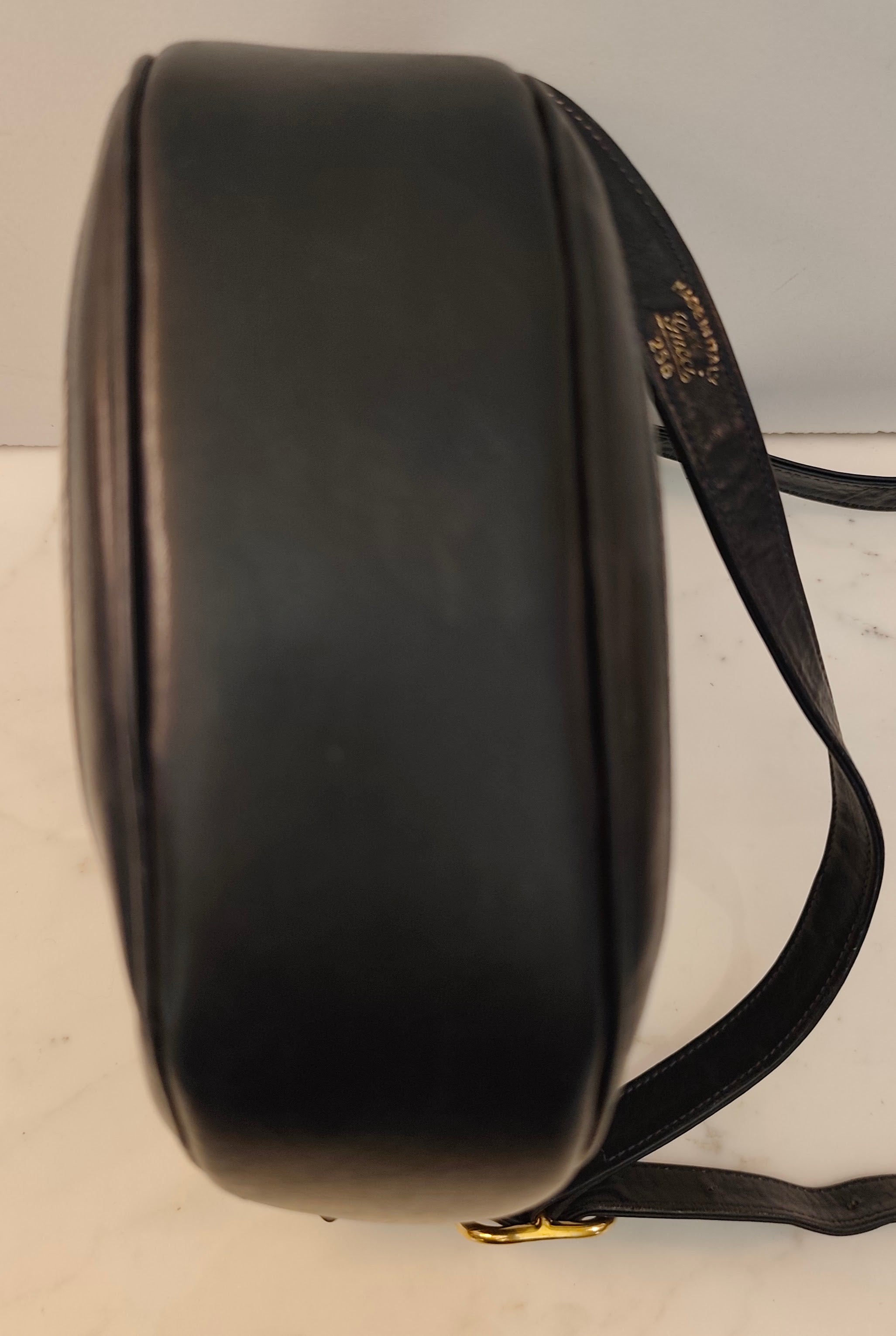 Gucci - Borsetta Tamburello a Tracolla “GG” Blu Vintage