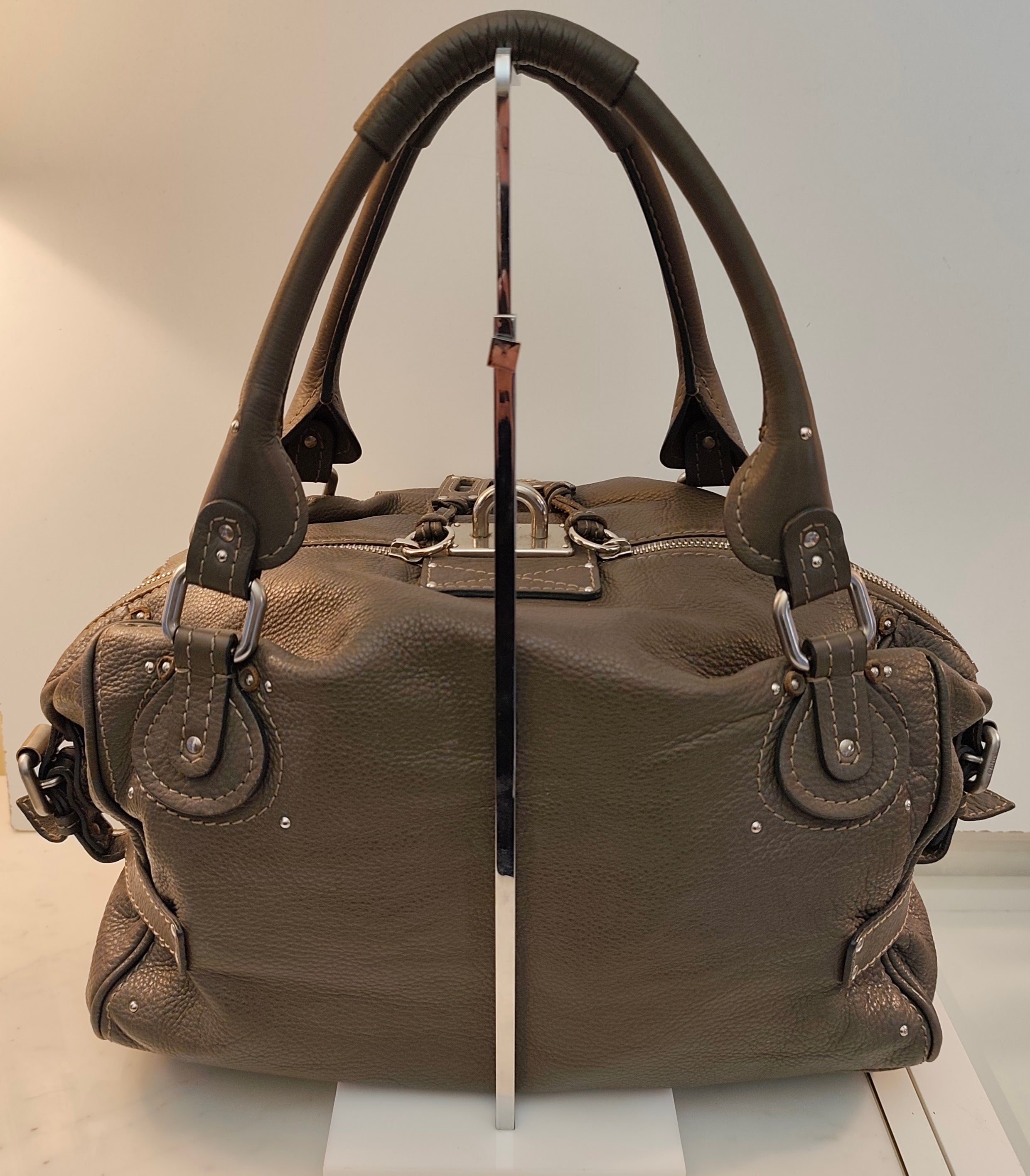 Chloé Paddington Borsa a Spalla Grande in Pelle