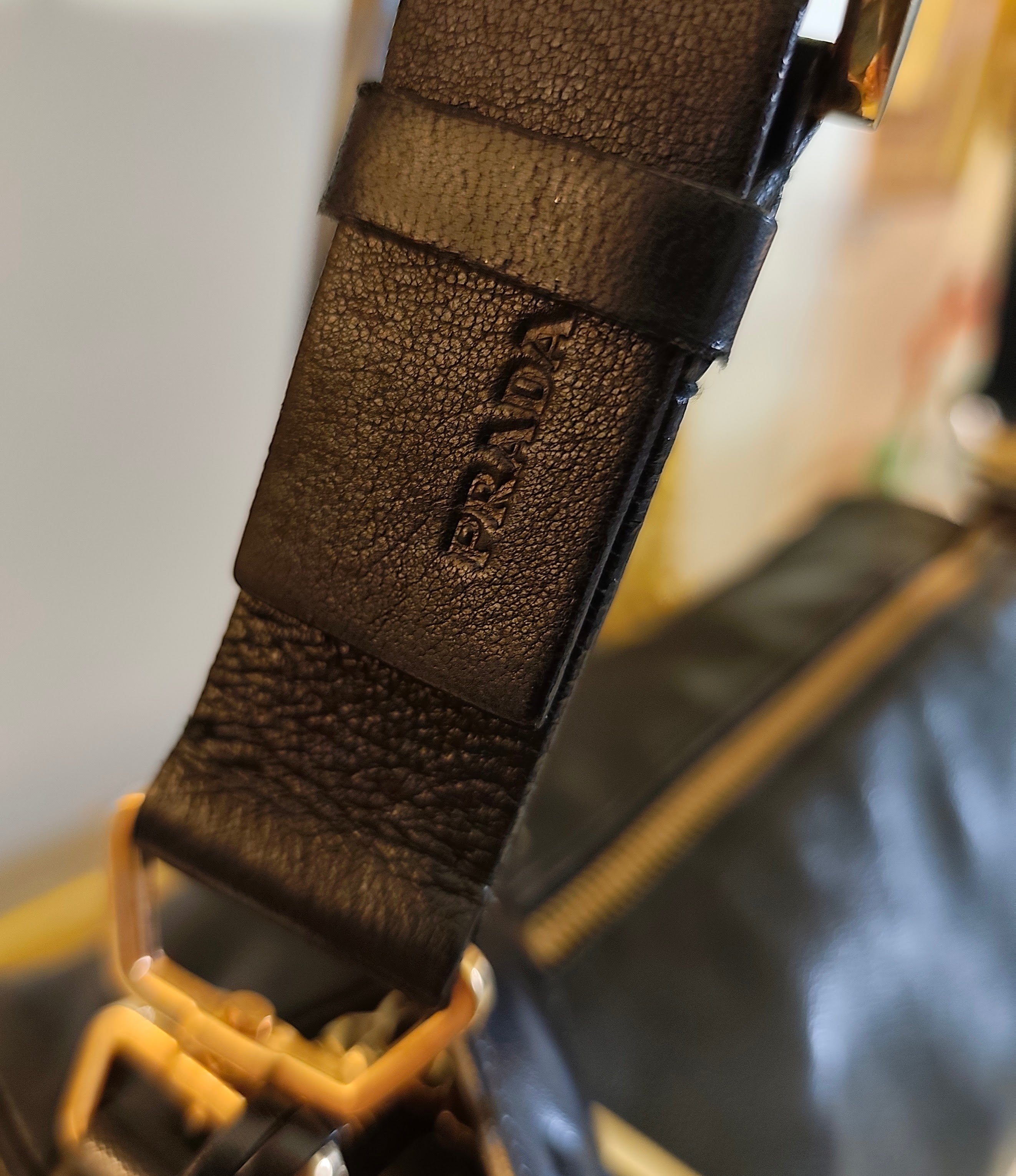 Prada – Bauletto Re-Edition 2024 in Pelle di Vitello Nera