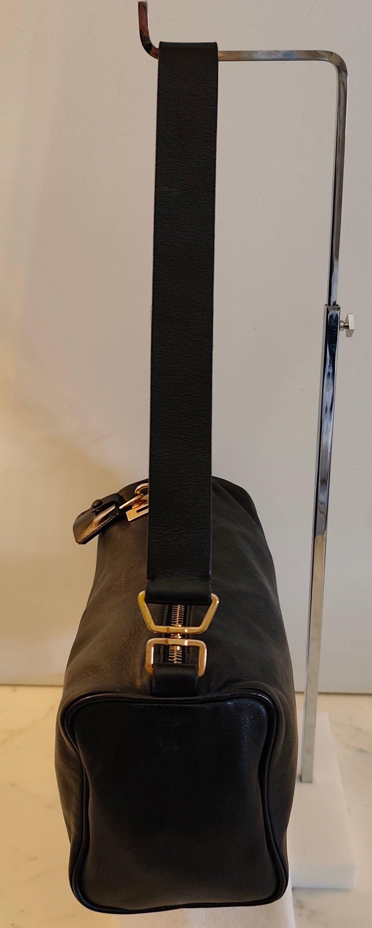 Prada – Bauletto Re-Edition 2024 in Pelle di Vitello Nera