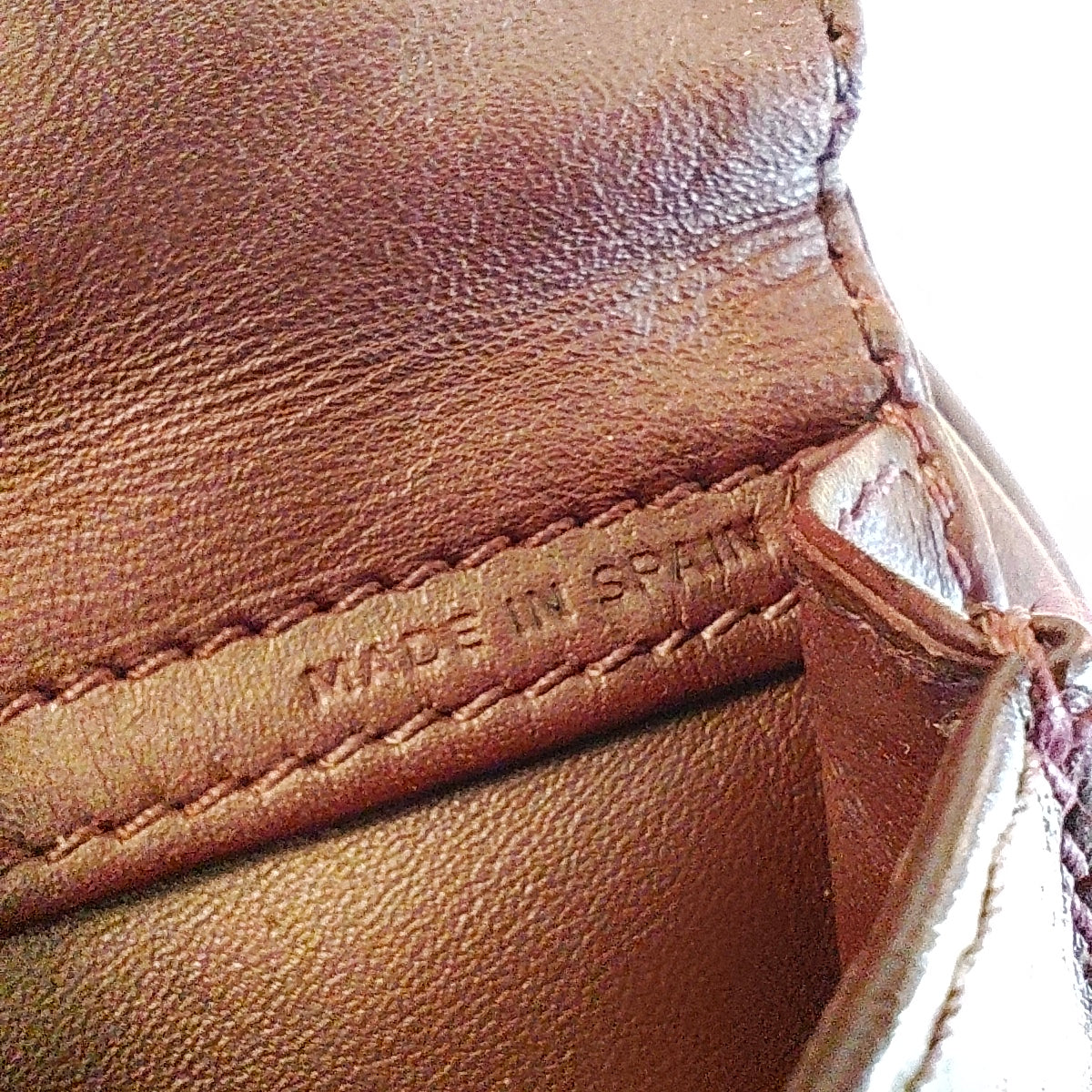 Cartier - Borsetta Elegante a Spalla con Tracolla in Pelle Bordeaux Vintage