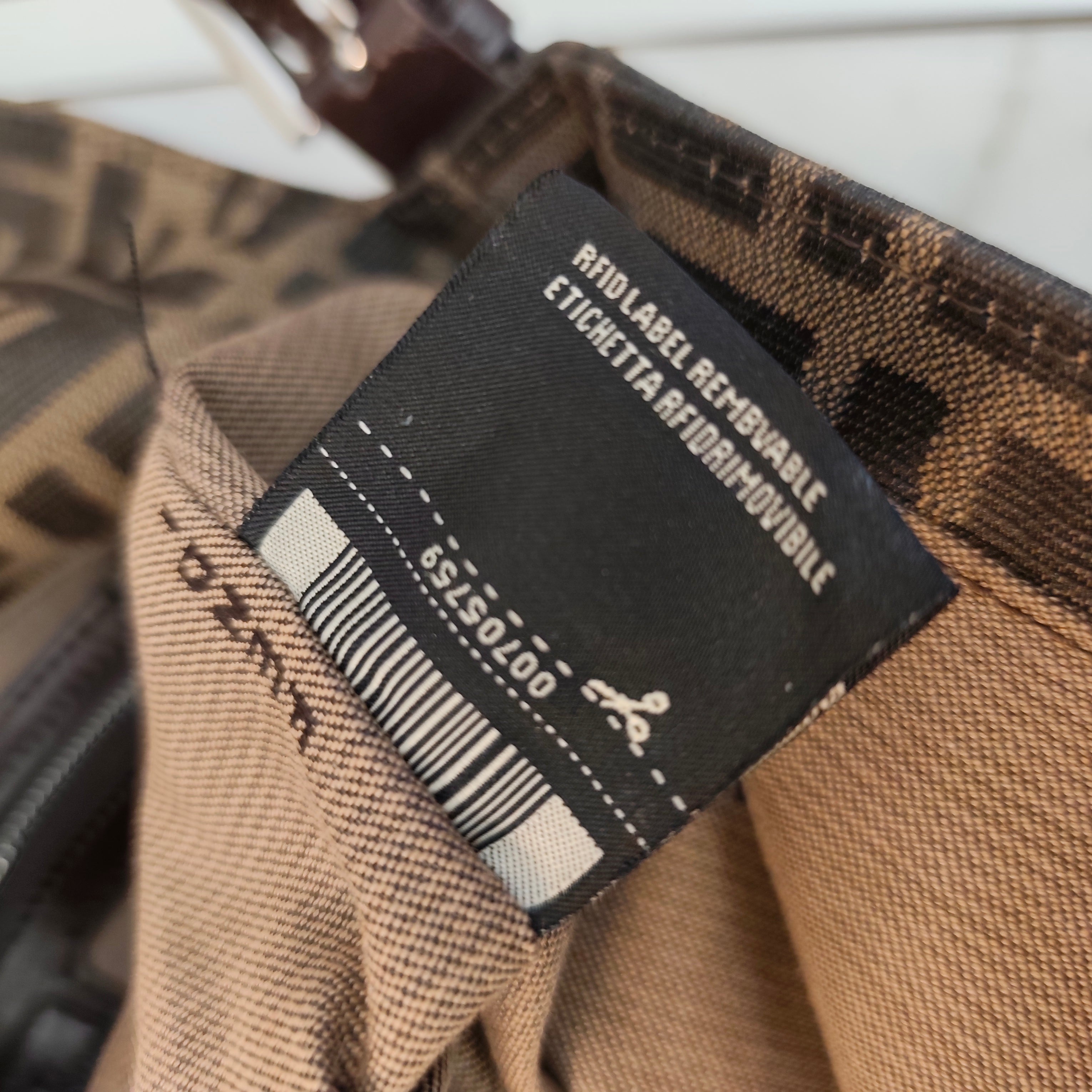 FENDI - MAMA BAGUETTE ZUCCA