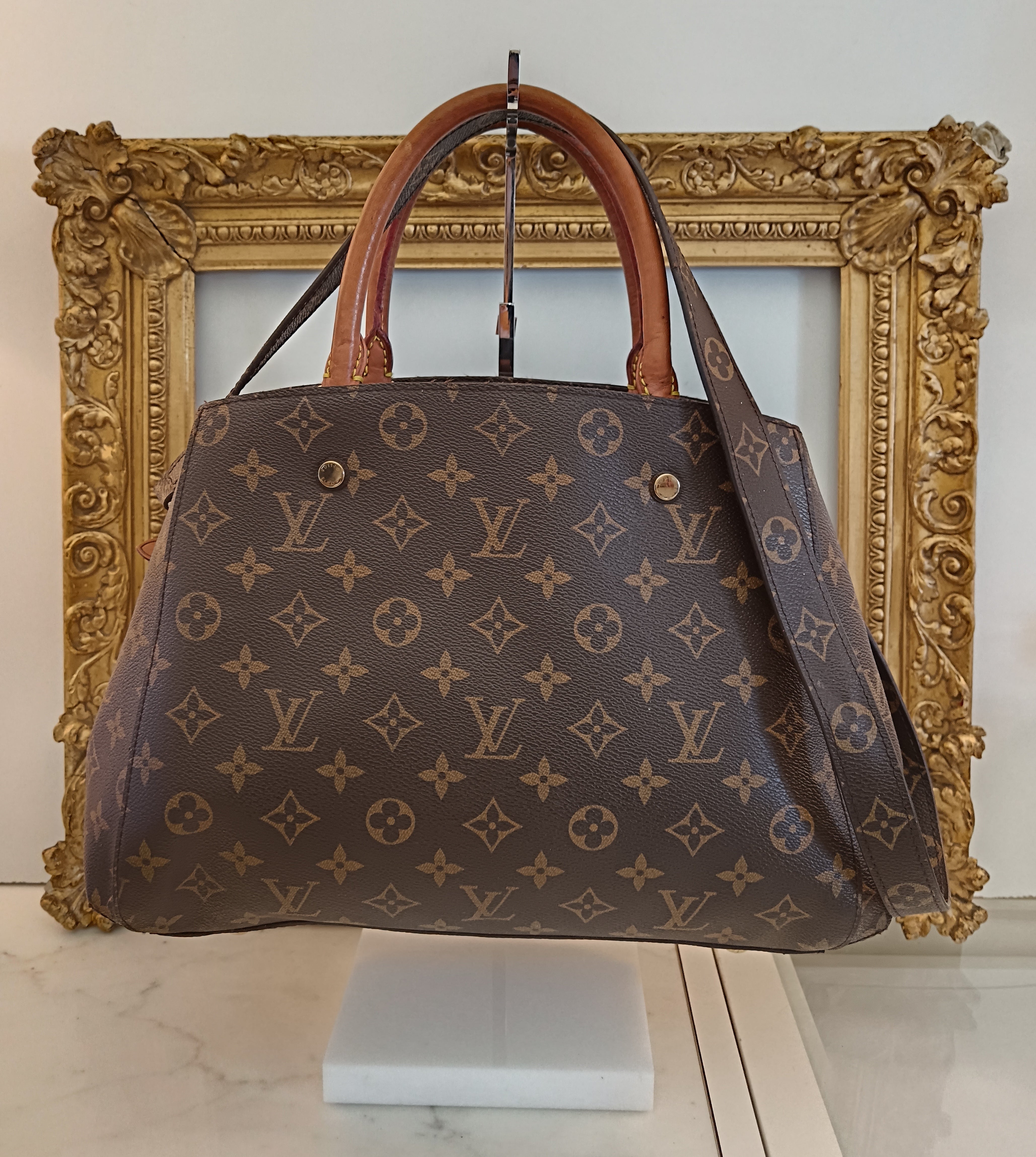 Louis Vuitton - Montaigne MM monogram full set