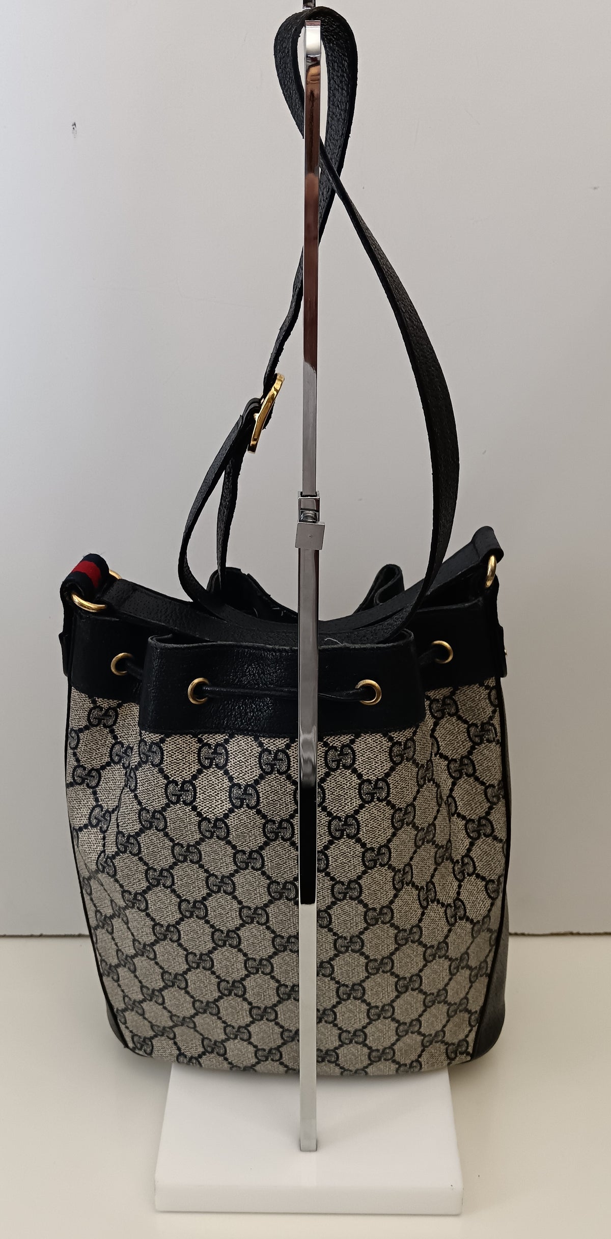 Gucci - Ophidia Secchiello Ovale Blu Vintage
