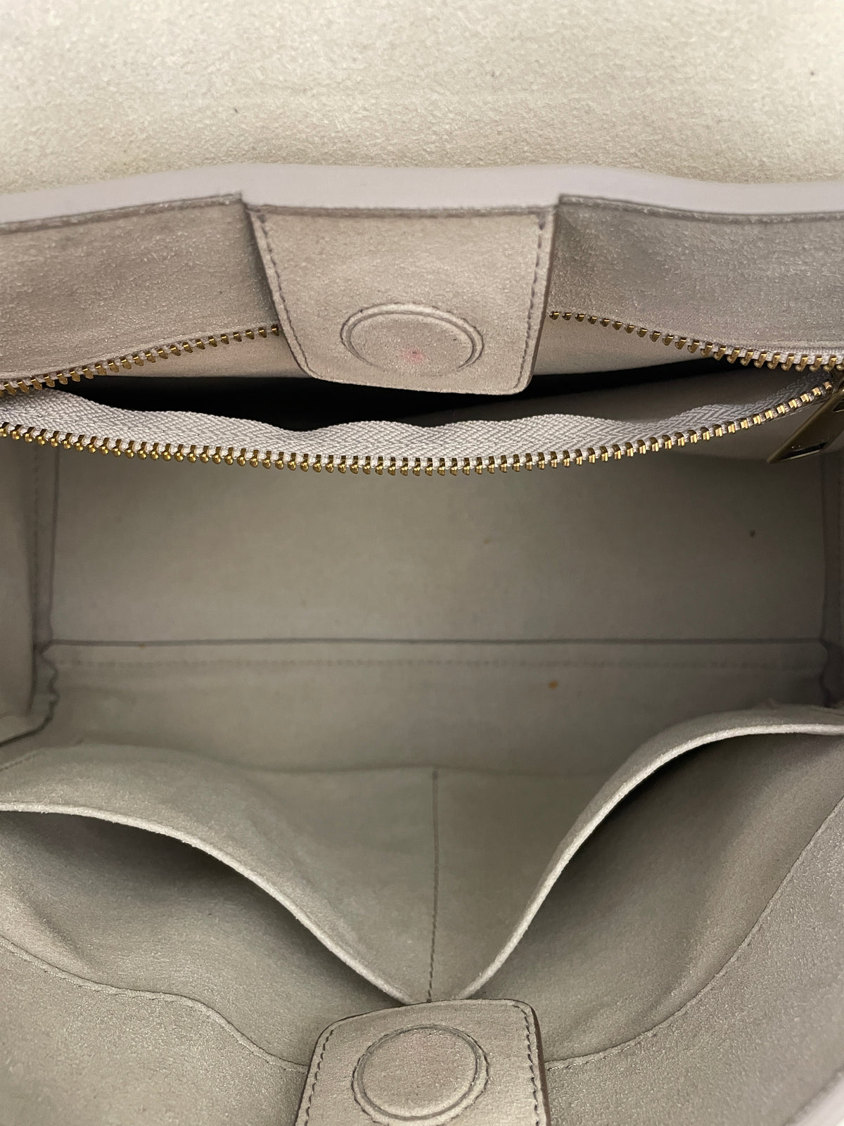 Orciani - Sveva Media In Pelle E Suede Beige