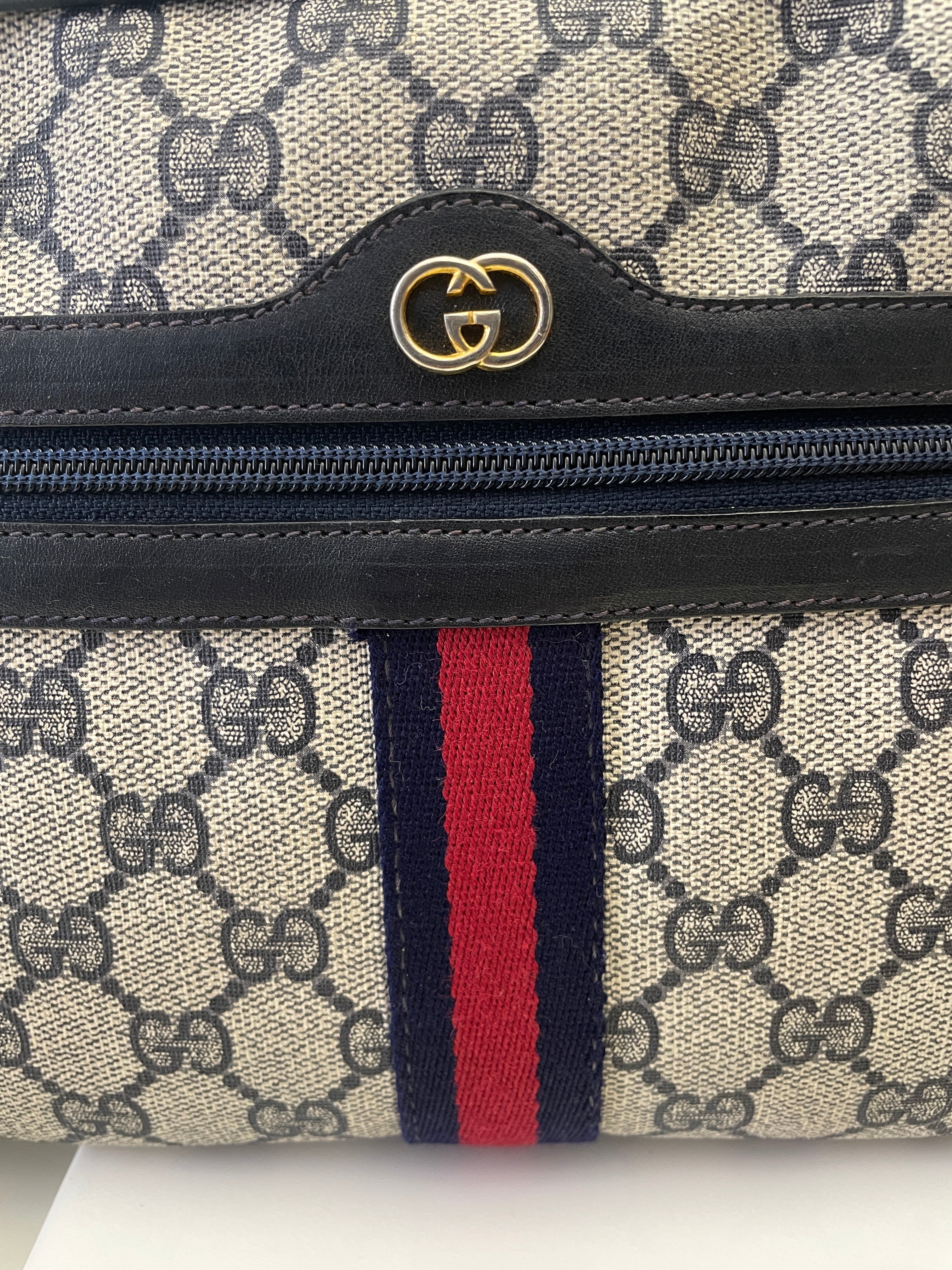 Gucci - Ophidia Camera Bag Postina Blu a Tracolla Vintage