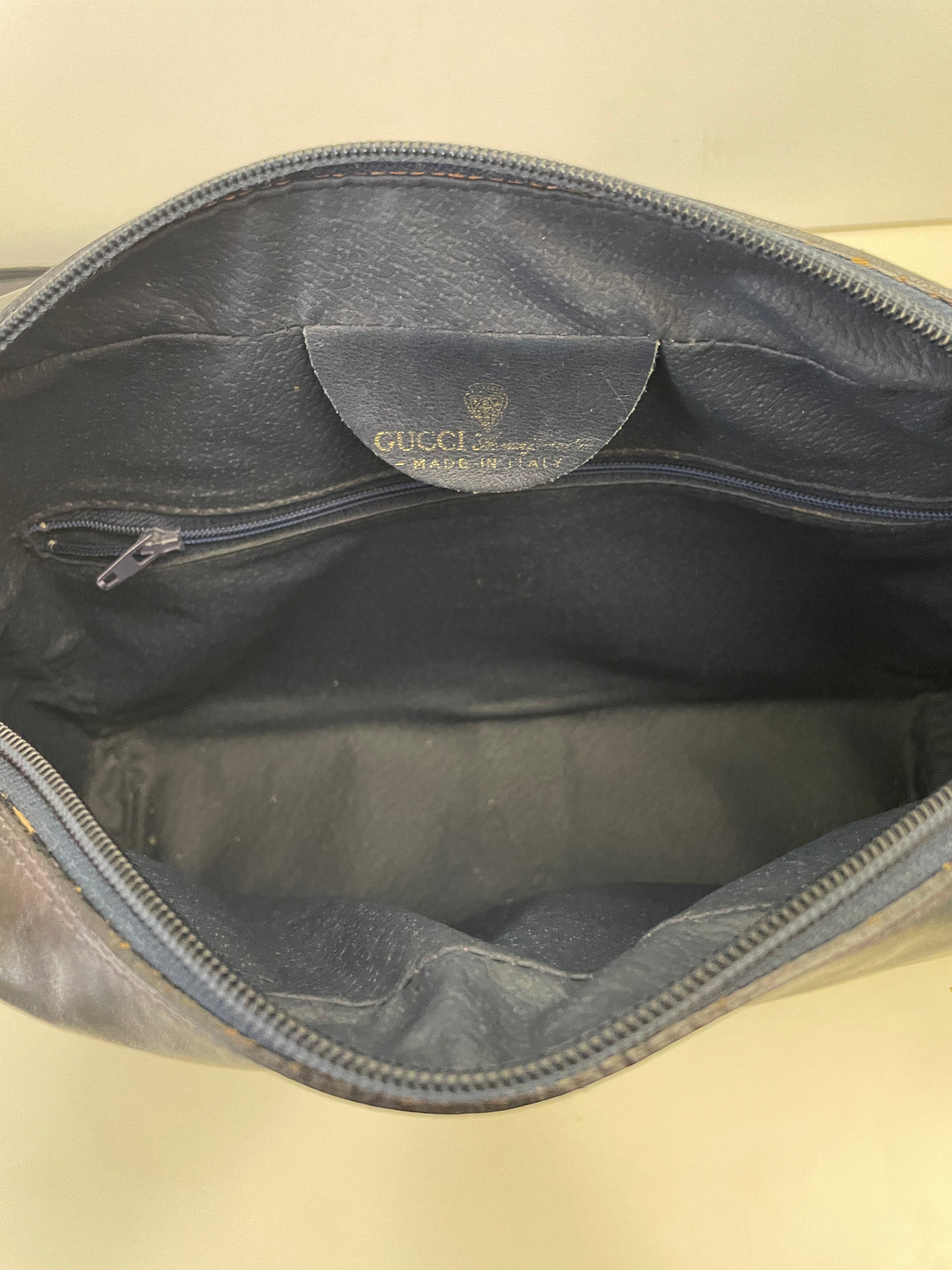 Gucci - Ophidia Camera Bag Postina Blu a Tracolla Vintage