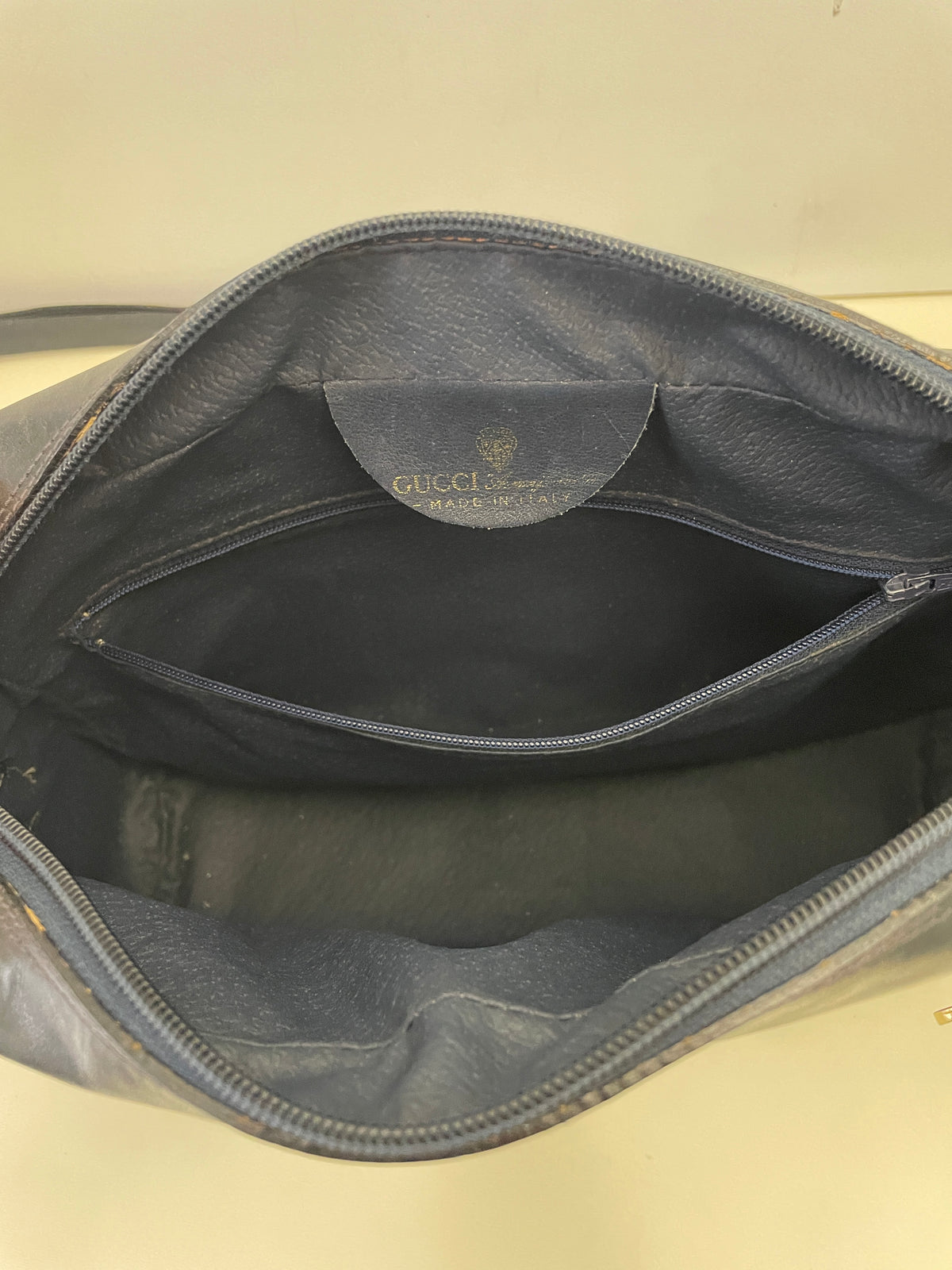Gucci - Ophidia Camera Bag Postina Blu a Tracolla Vintage