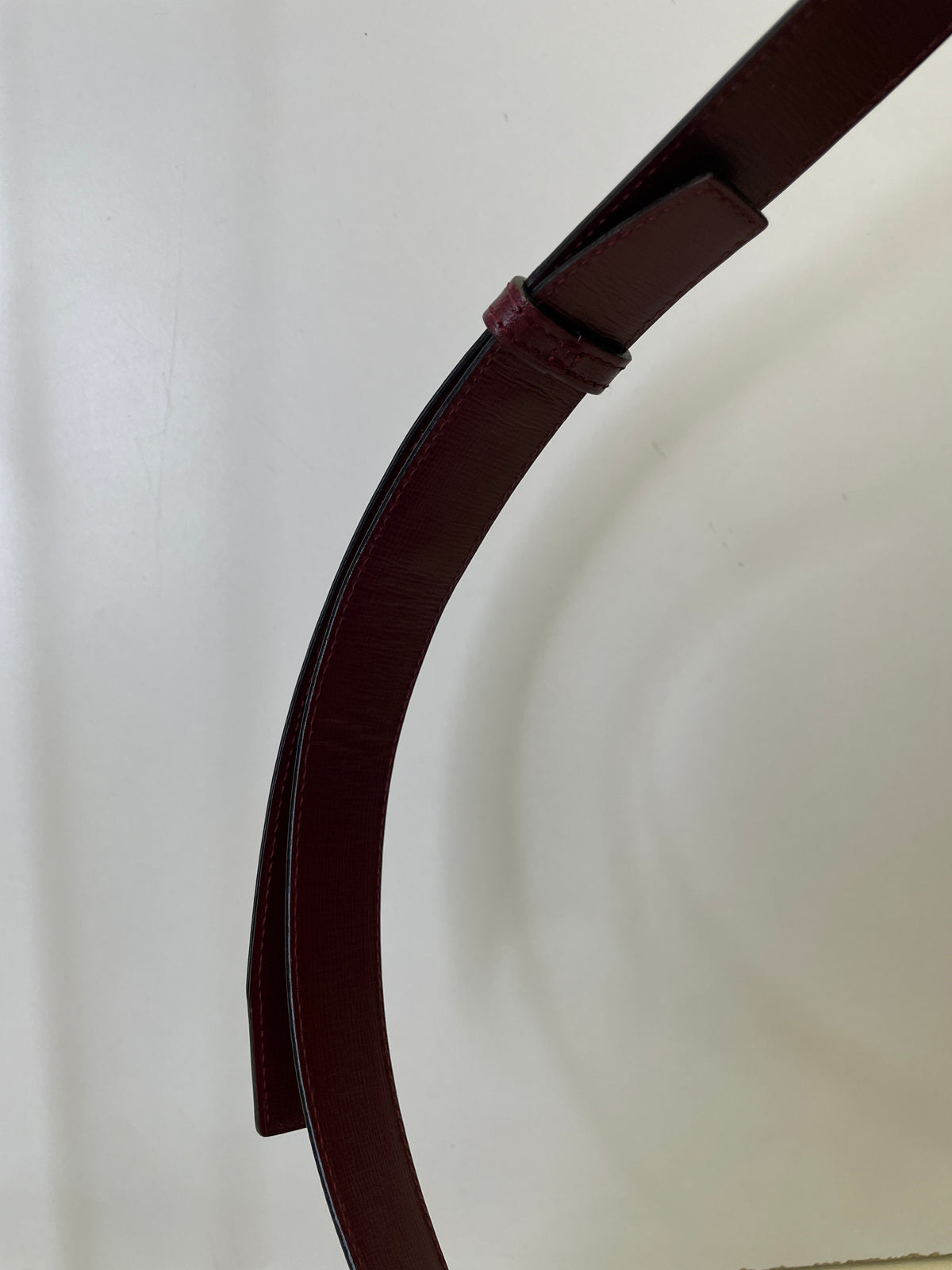 Cartier – Camera Bag Box Girello in Pelle Bordeaux