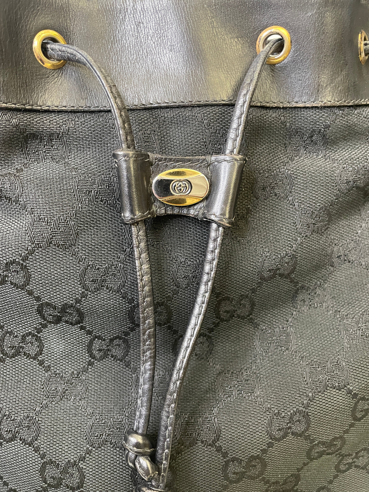 Gucci - Ophidia Borsa Secchiello “GG Supreme” Nero Vintage