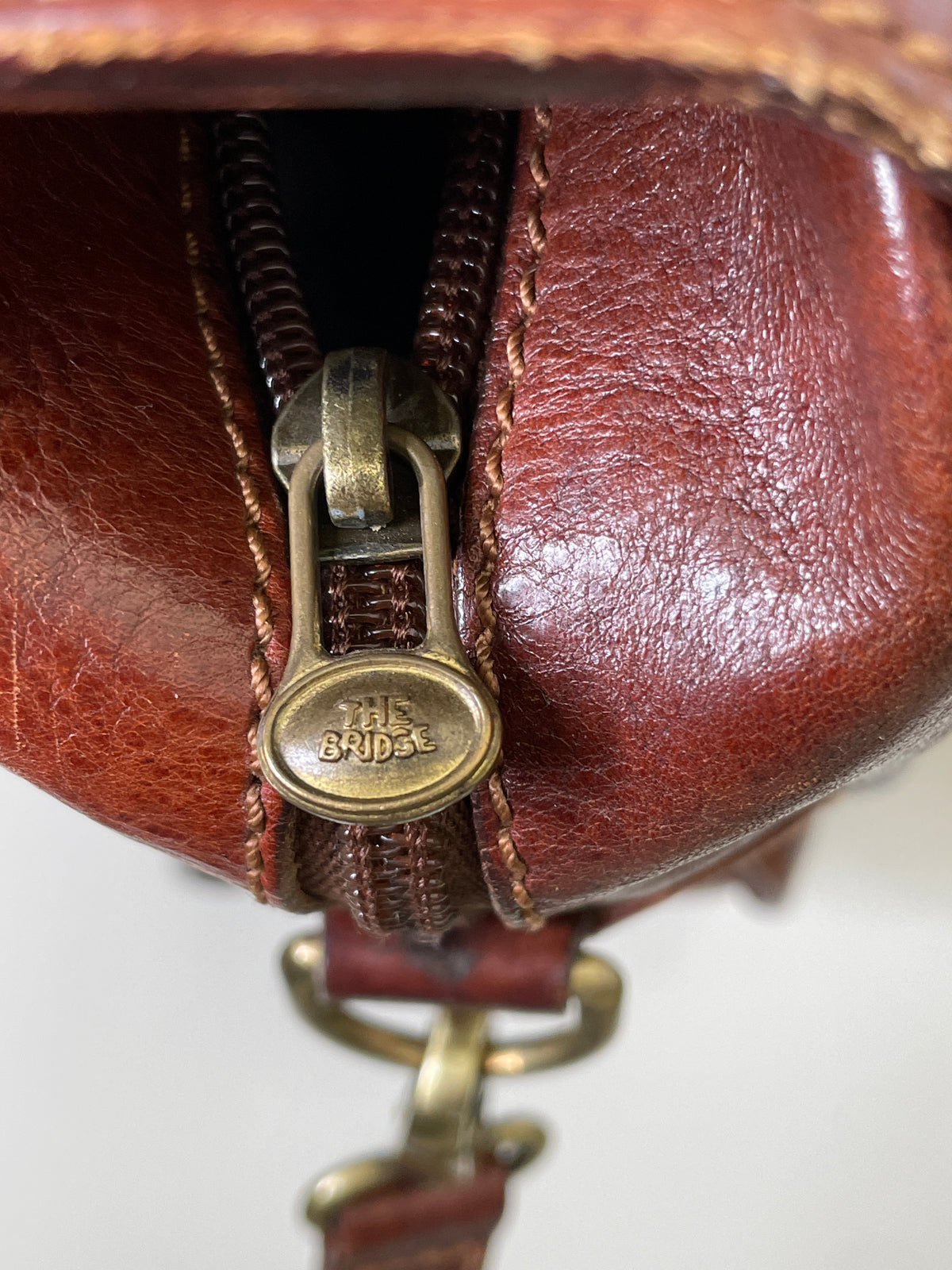 The Bridge Borsello Story Marrone 2 tasche davanti