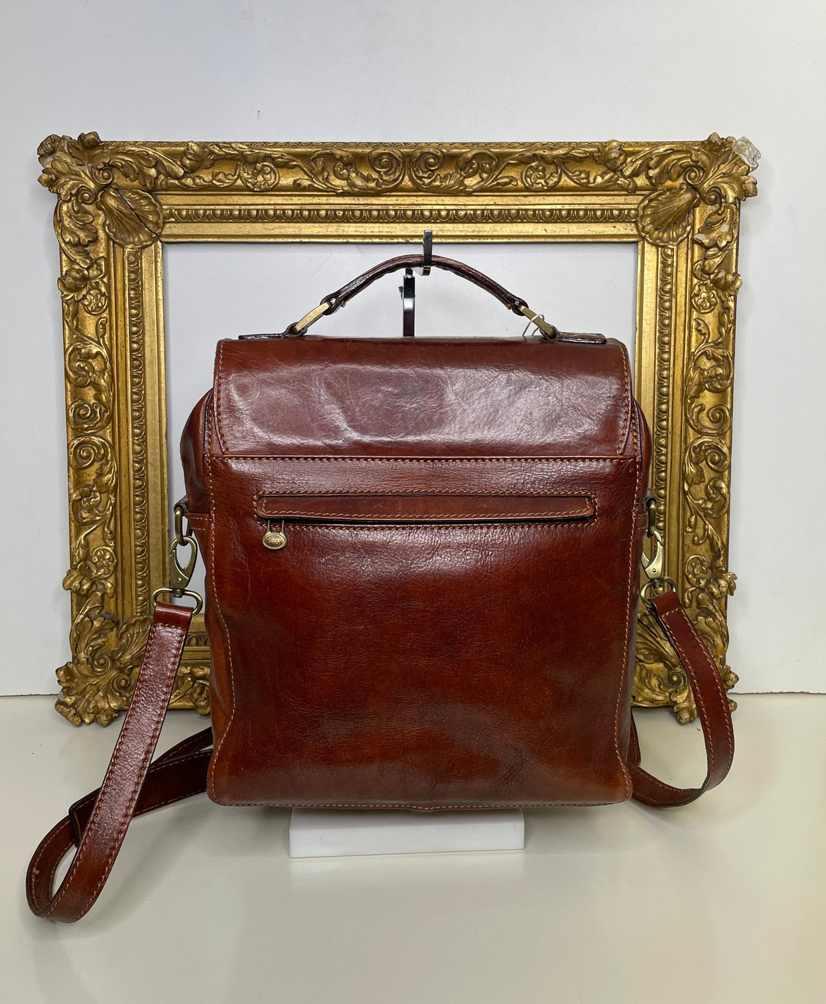 The Bridge Borsello Story Marrone 2 tasche davanti