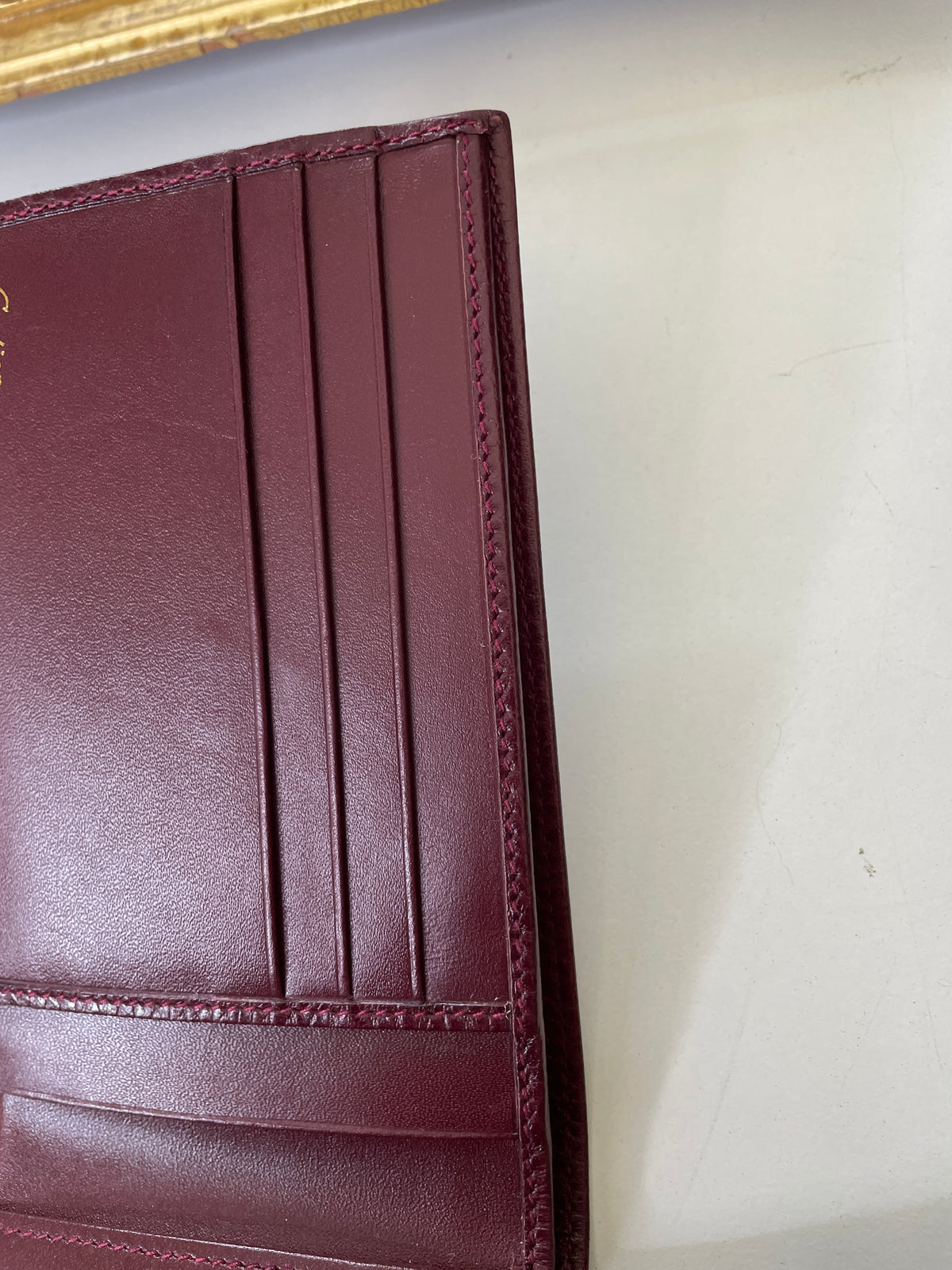 Cartier Portafoglio Uomo Classsico pelle mart. Full Set Nuovo