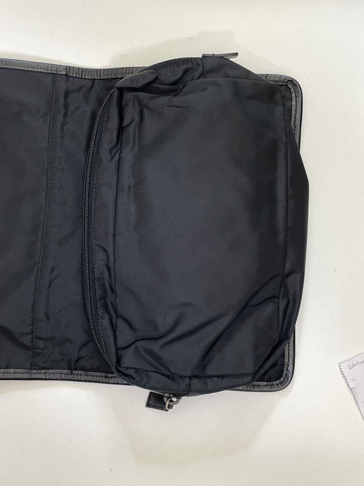 Prada Beauty Case Richiudibile Nylon Nero (tiralampo)