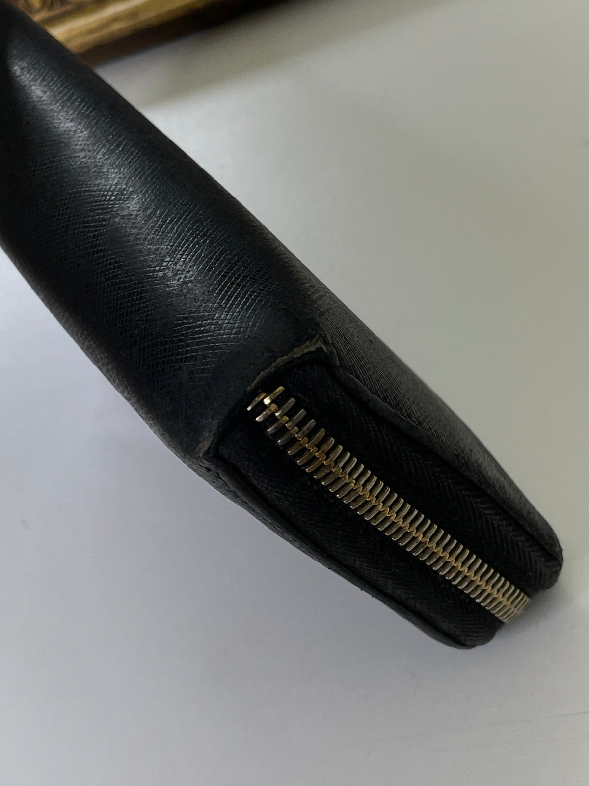 Prada - Portafoglio XL Gigante Saffiano Nero Lettering + Card