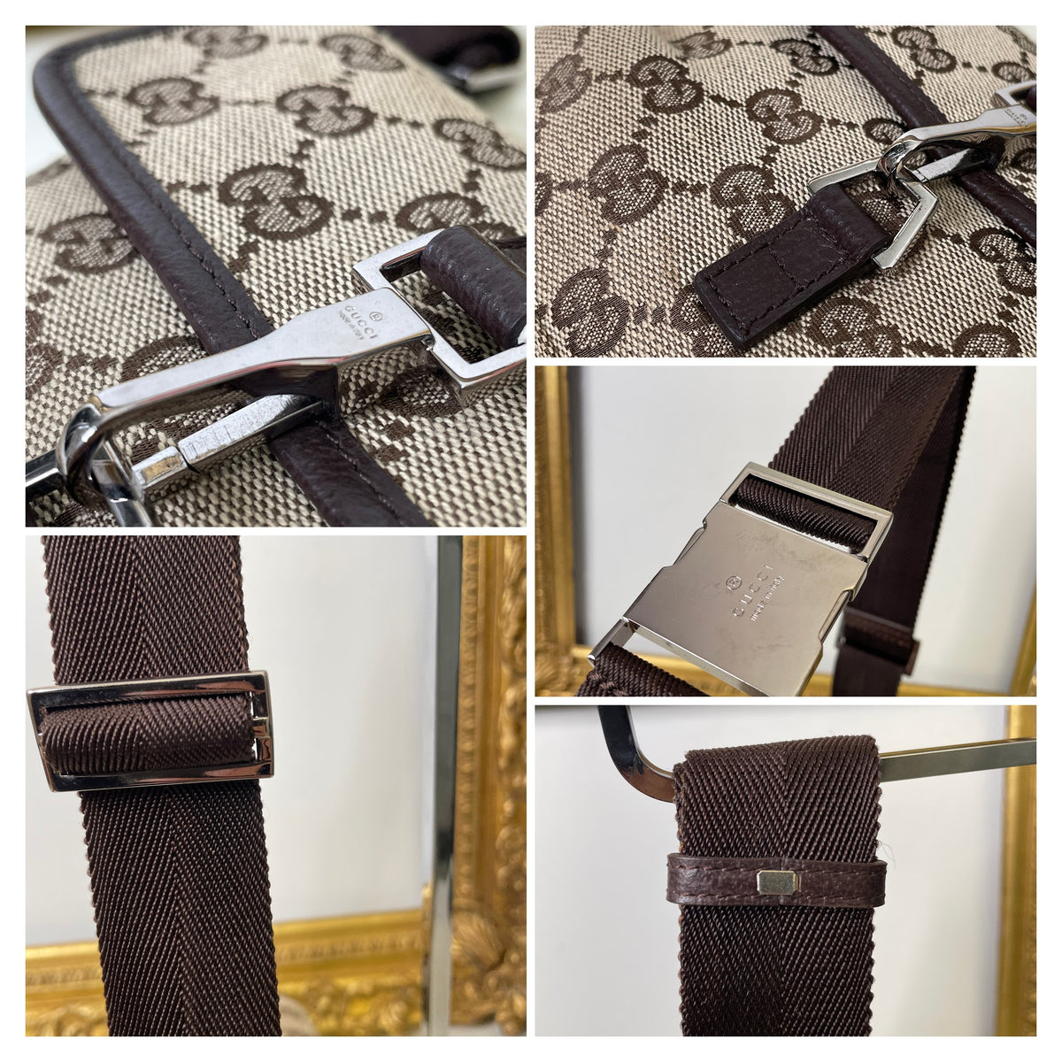 Gucci - Jackie Marsupio Tessuti GG Beige