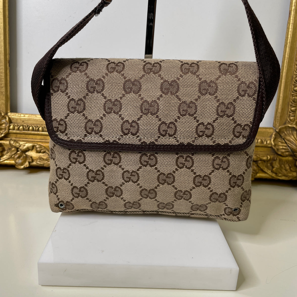 Gucci - Jackie Marsupio Tessuti GG Beige