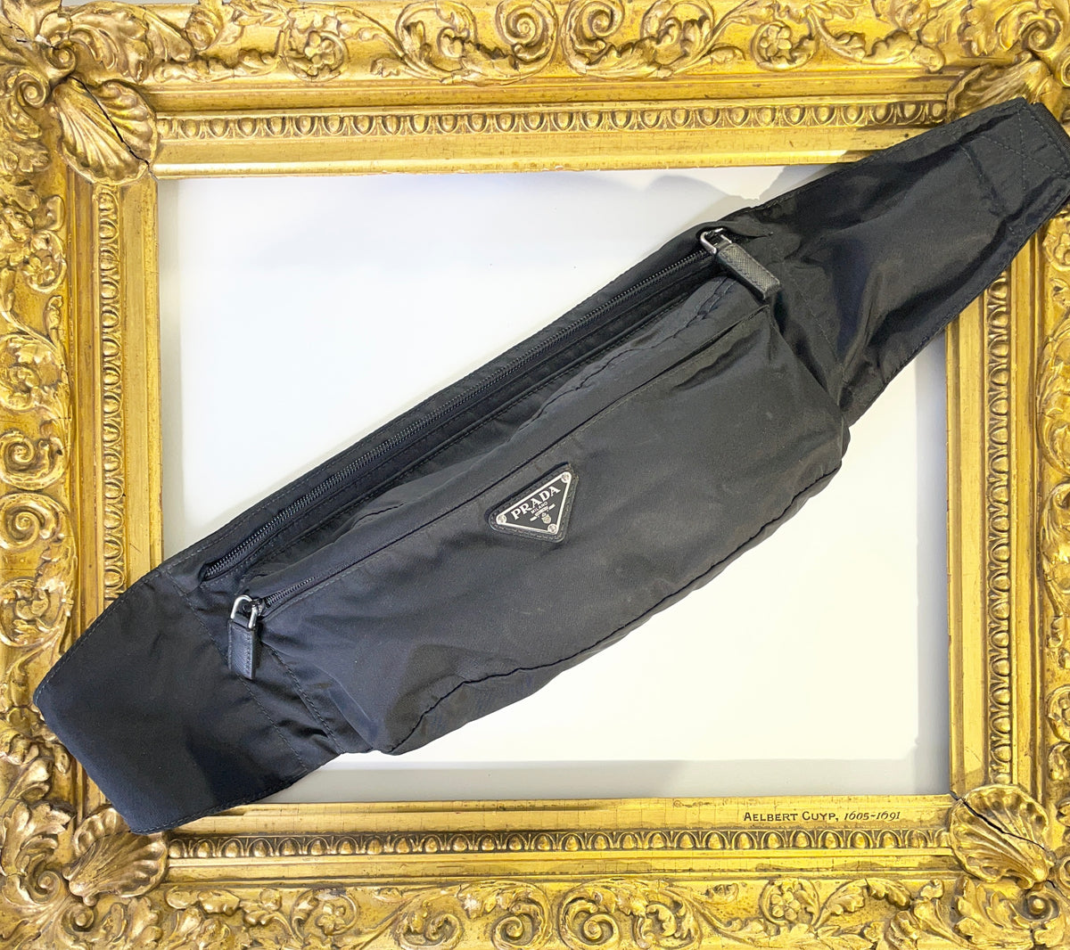Prada Marsupio Doppio Nylon Nero