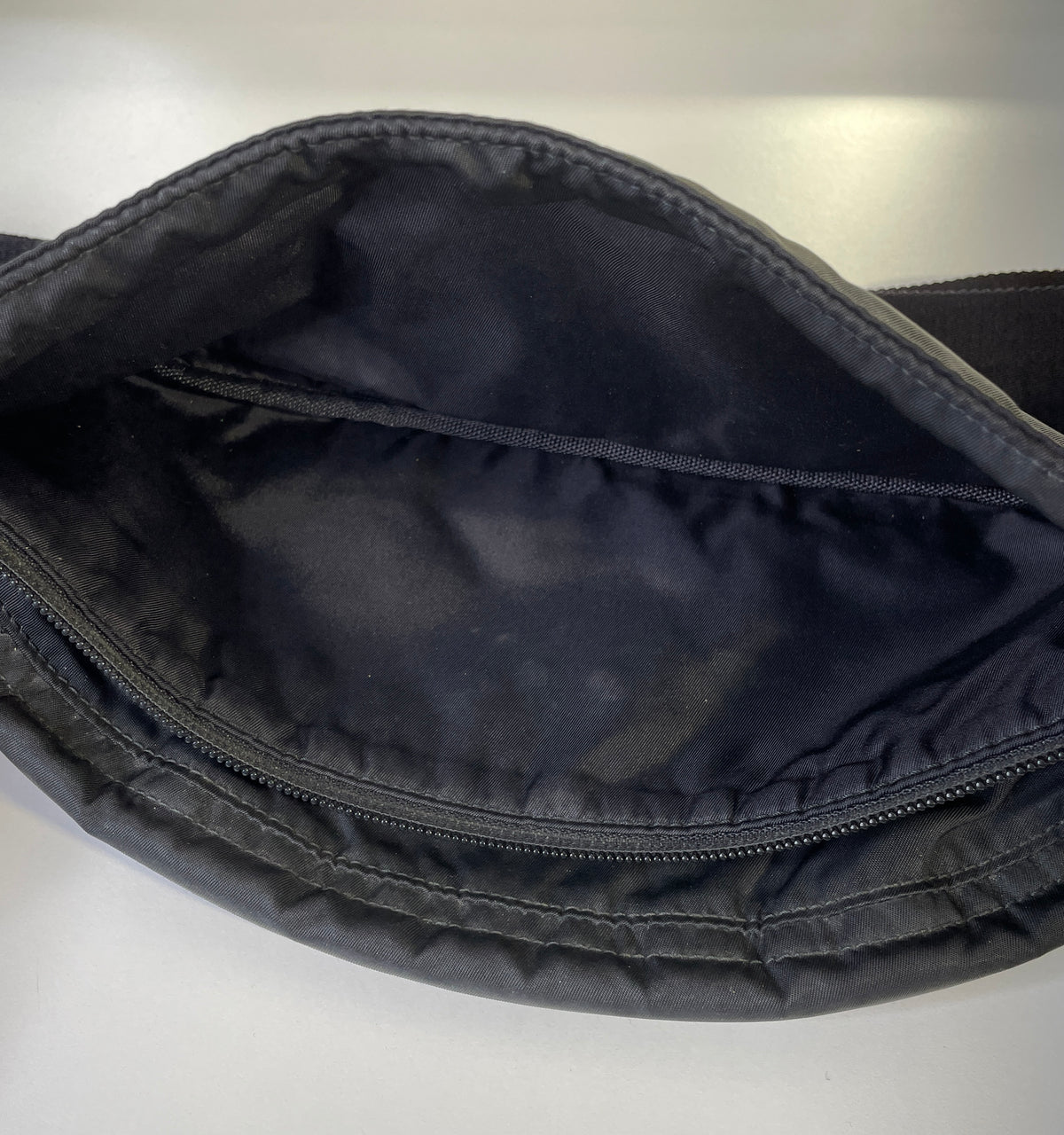 Prada Marsupio Doppio Nylon Nero