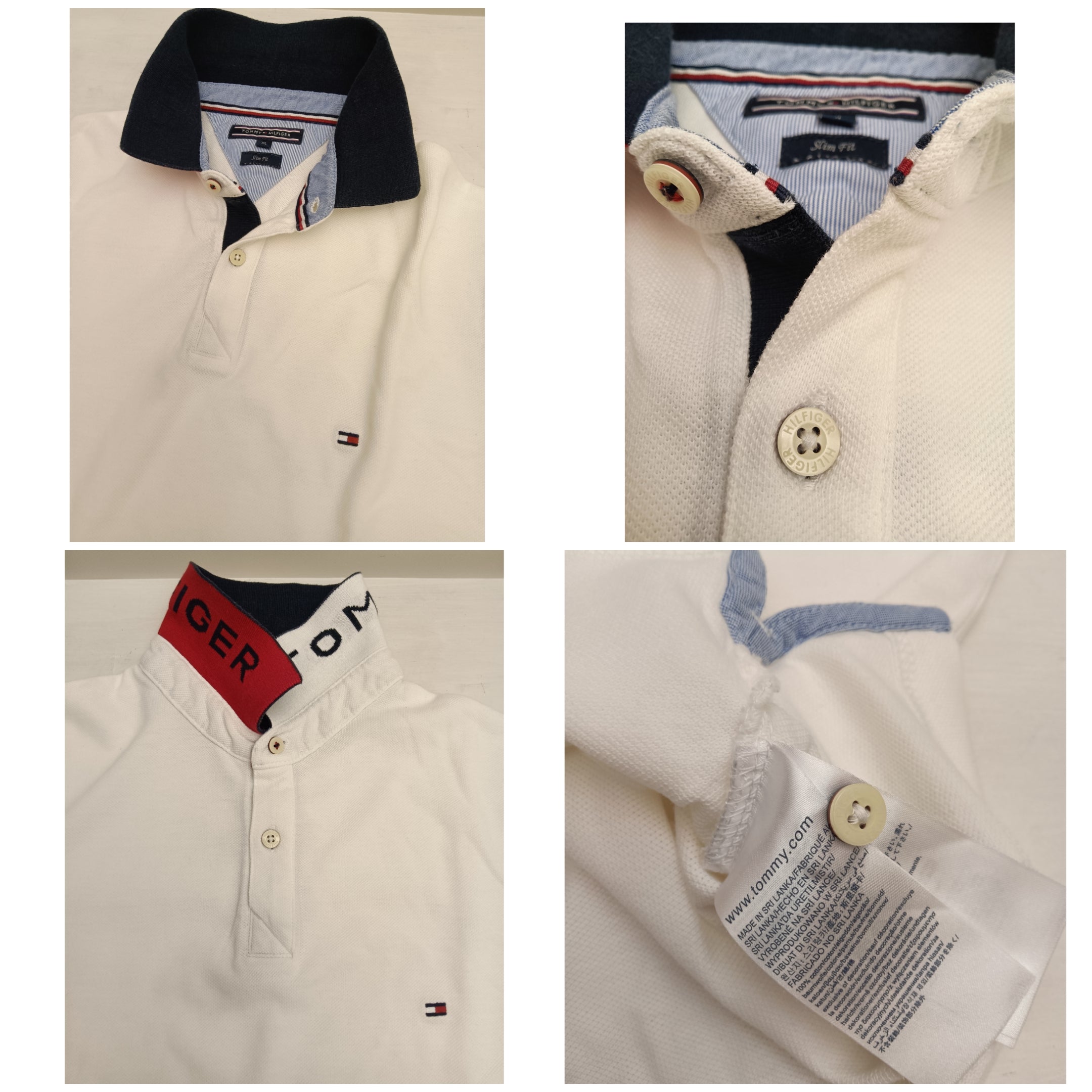 Polo Uomo Lotto 4 Pezzi (Multi-Brand) Cotone Tg XL Slim Fit