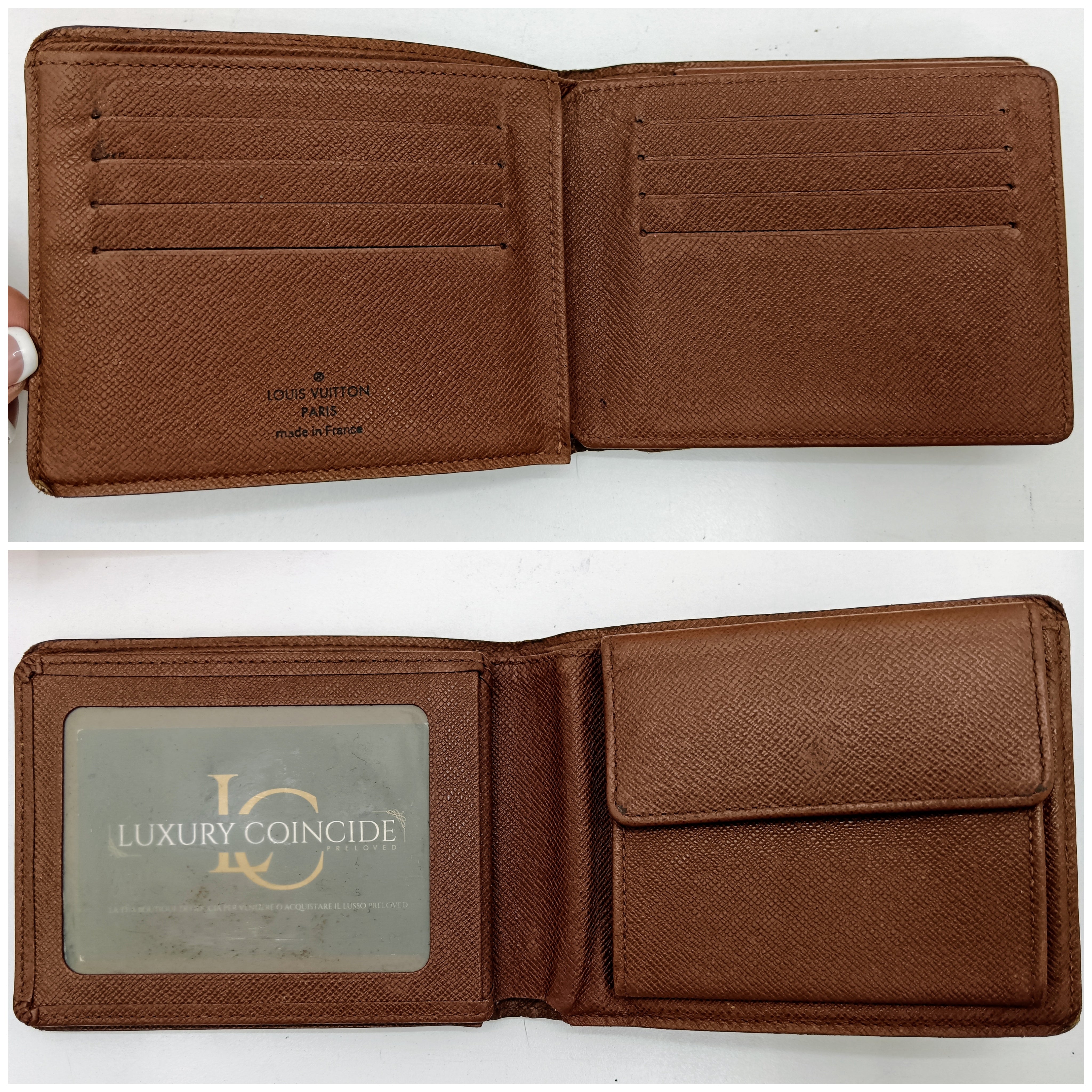 Louis Vuitton – Portafoglio Uomo Slender Eclipse Monogram
