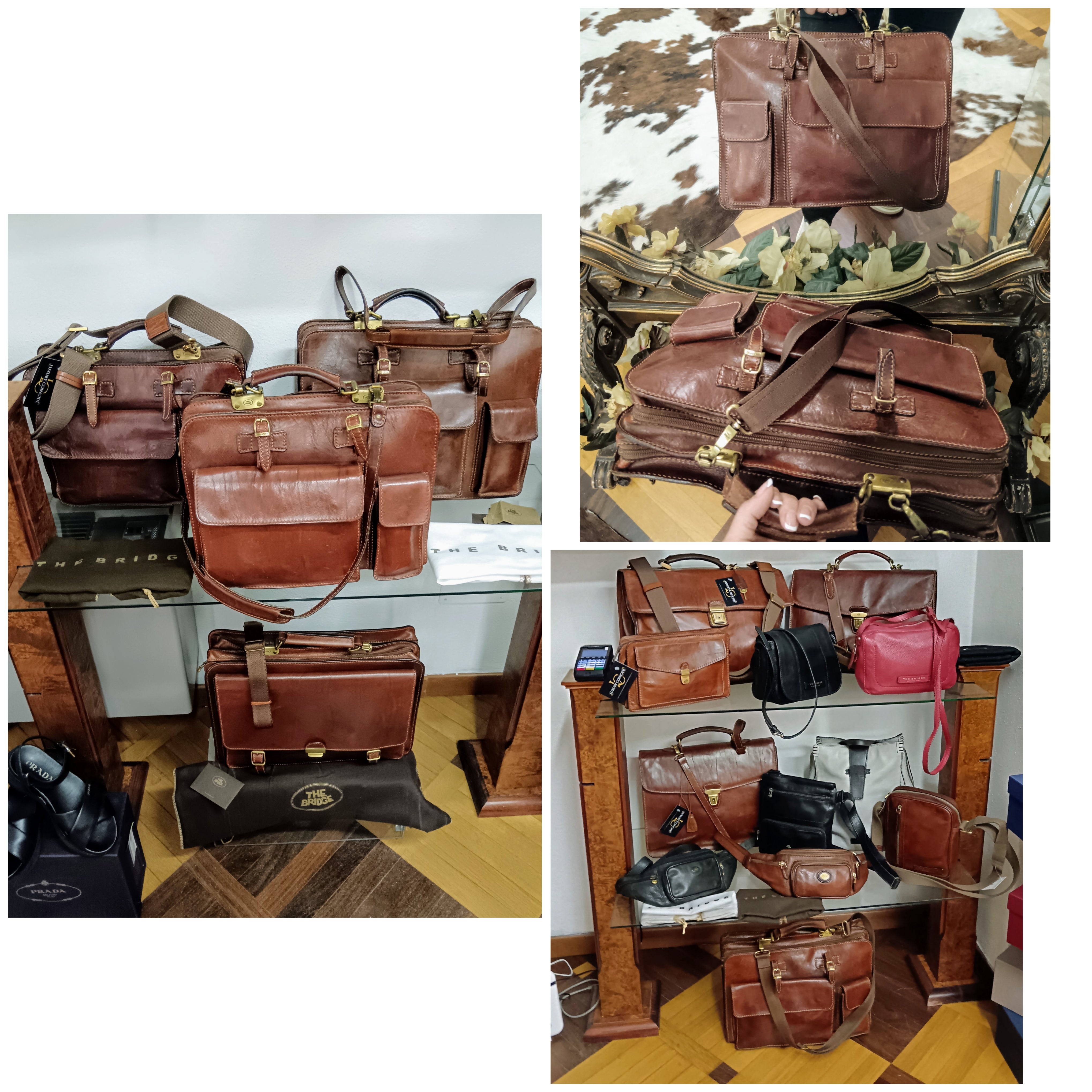 The Bridge – Cartella Porta Ombrello Misura Grande Linea Story Vintage