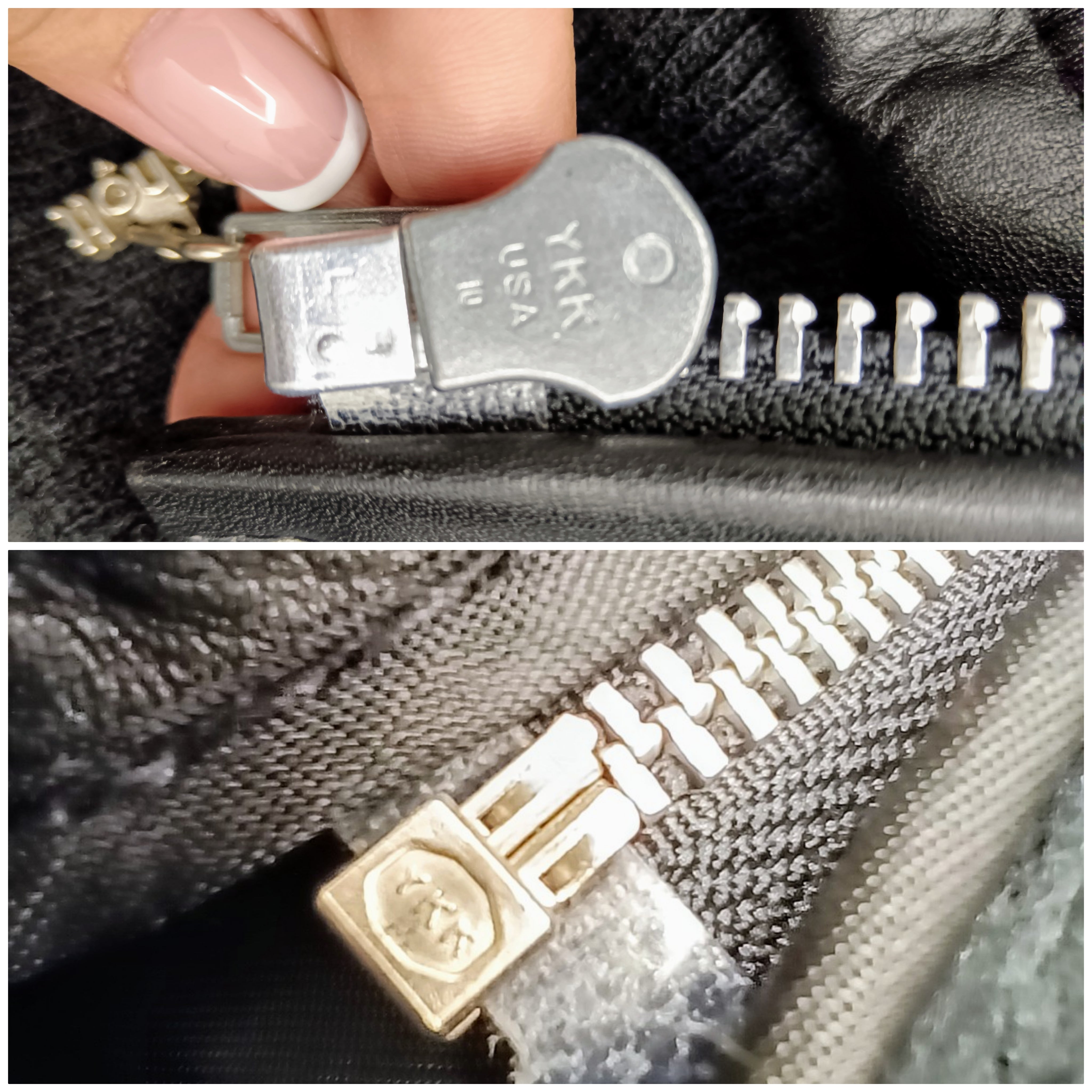 Schott N.Y.C. – Giubbotto Pelle Nero con Pelo Oversize Made in USA