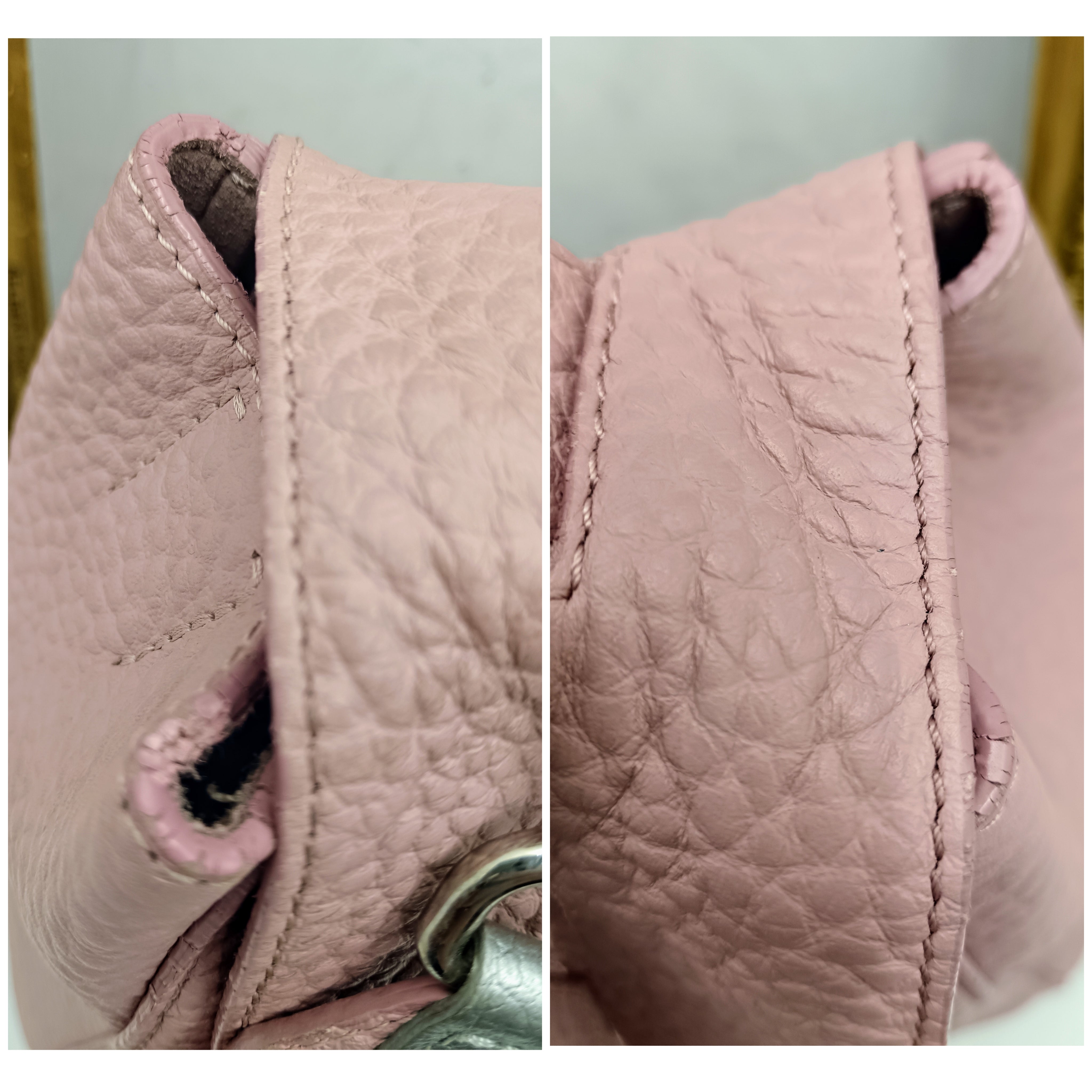 Orciani – Sveva Soft Media Pelle Martellata Rosa