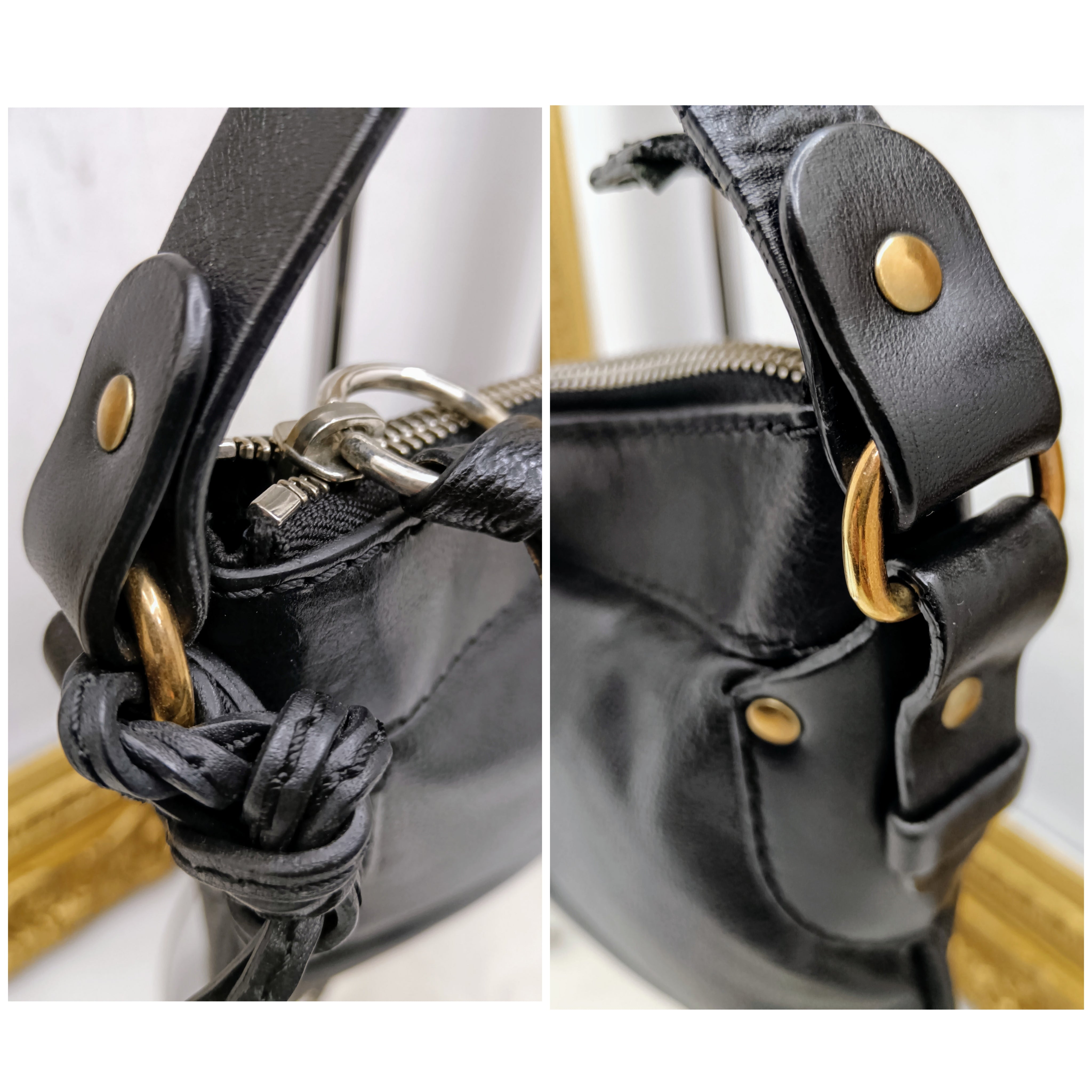 Chloé - Kerala 25 Mini Bag Clutch Pochette in Pelle Nera