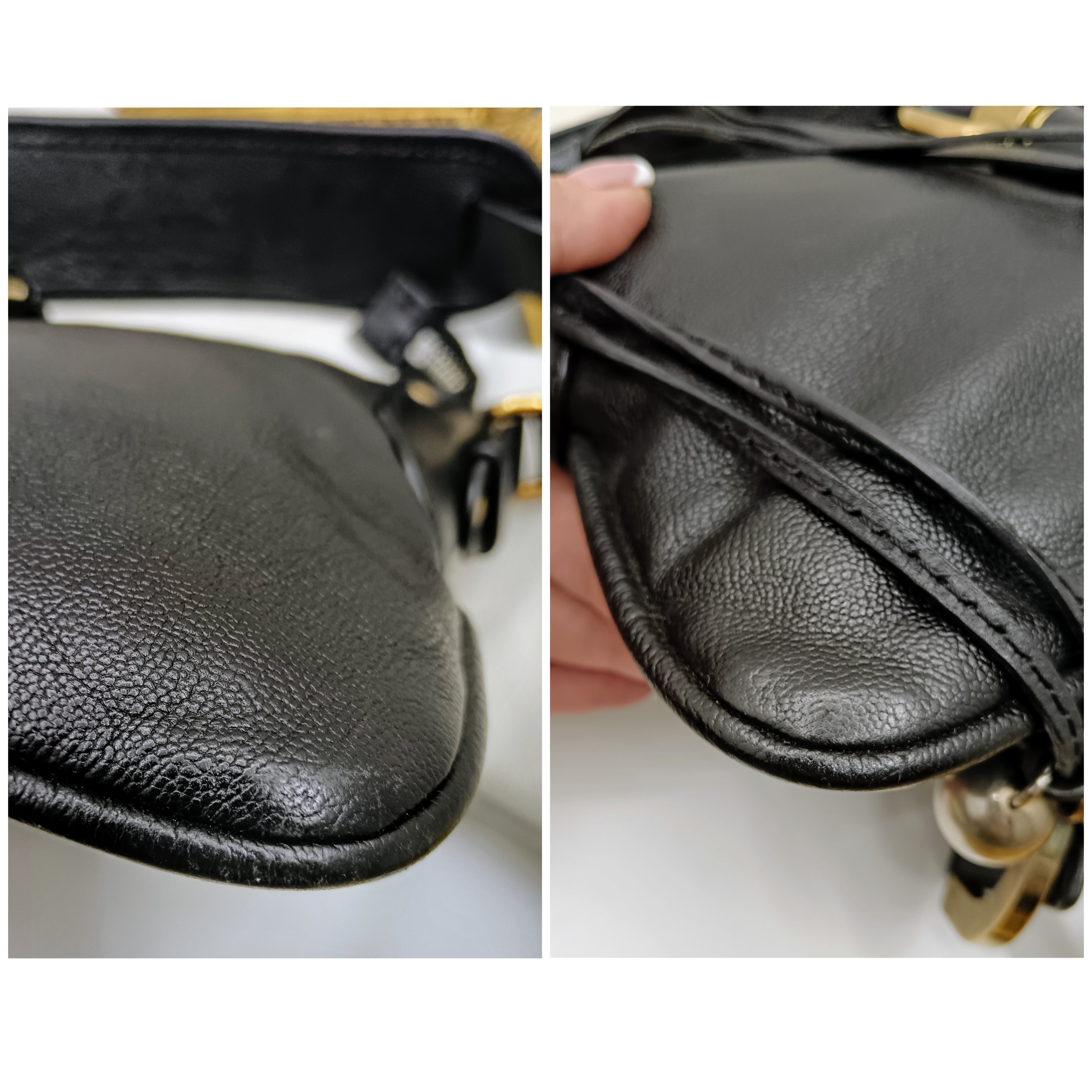 Chloé - Kerala 25 Mini Bag Clutch Pochette in Pelle Nera