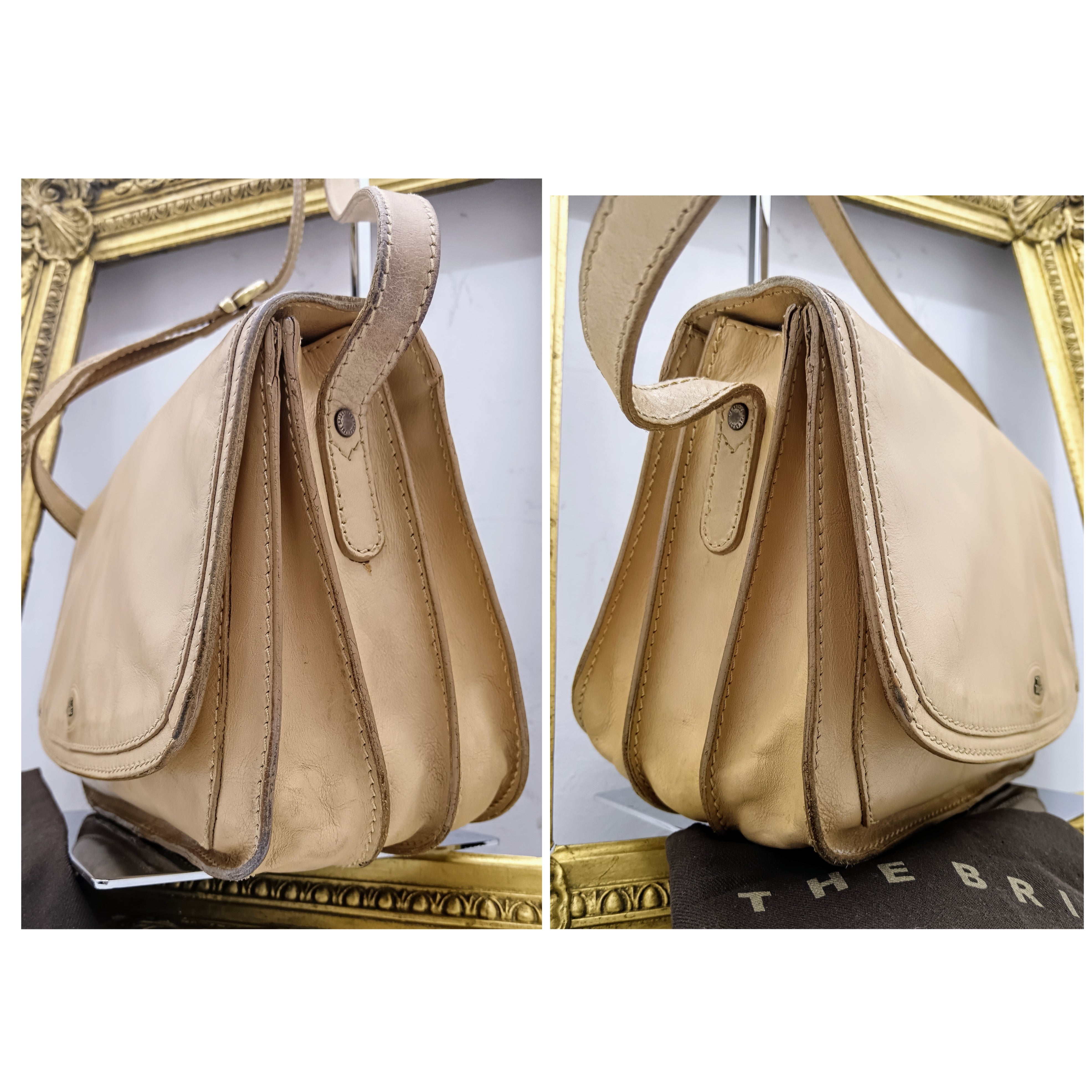 The Bridge – Postina Camera Bag Tracolla Pelle Linea Story Vintage