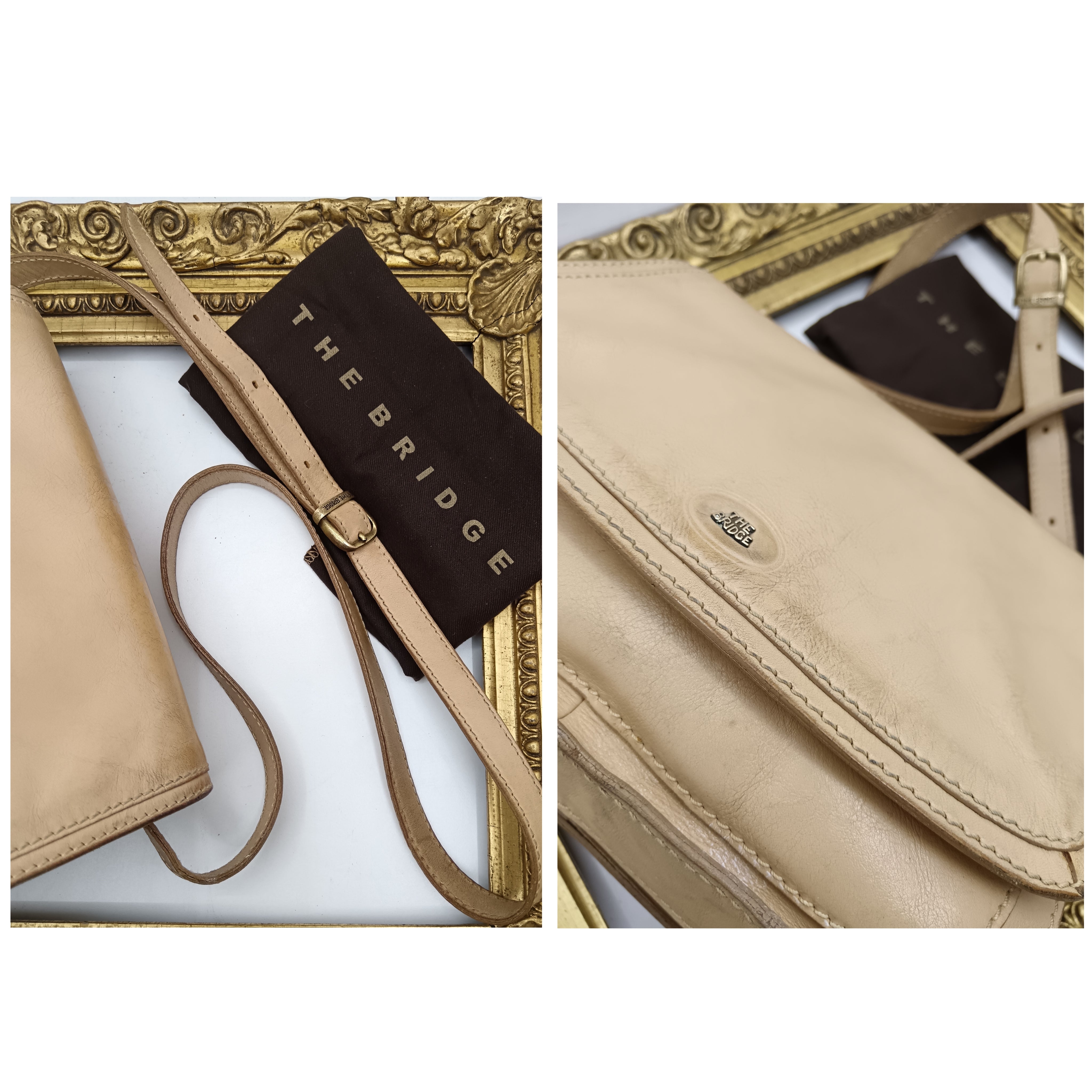 The Bridge – Postina Camera Bag Tracolla Pelle Linea Story Vintage