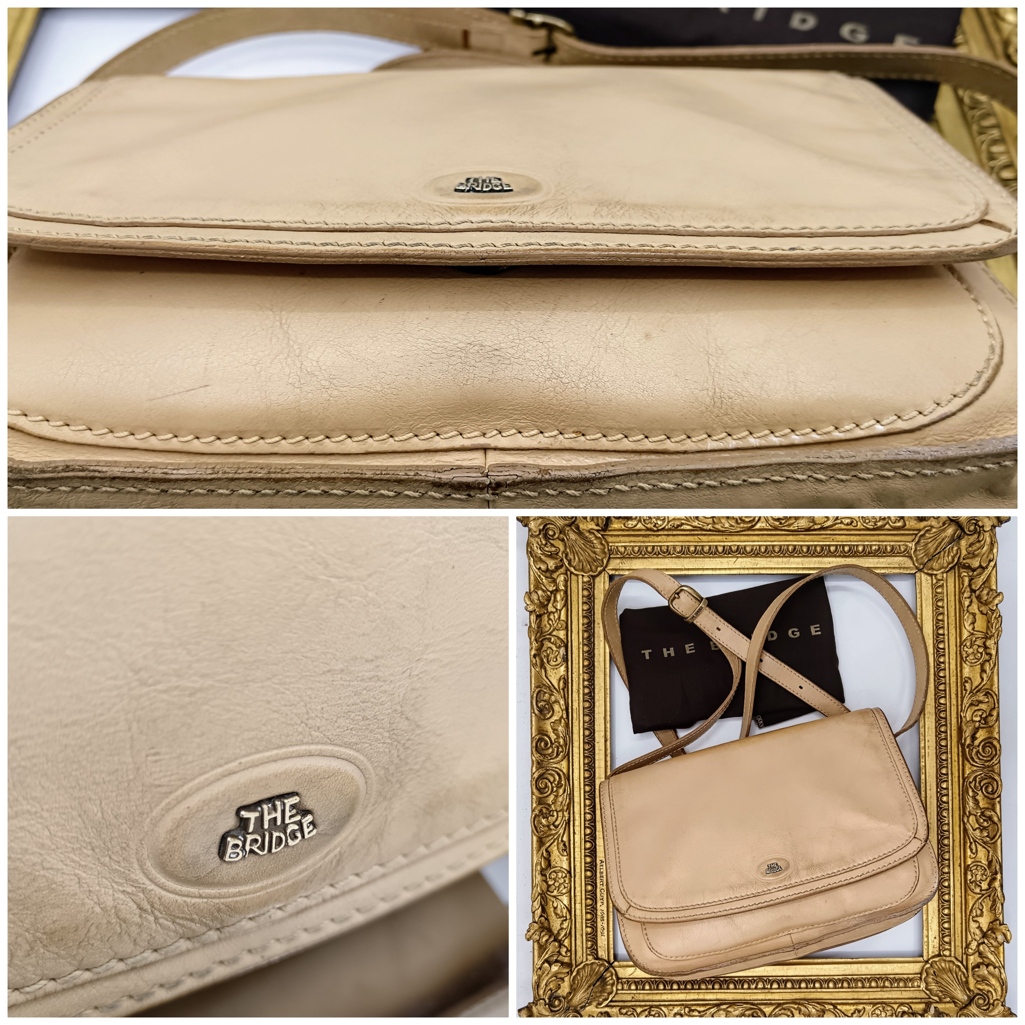 The Bridge – Postina Camera Bag Tracolla Pelle Linea Story Vintage
