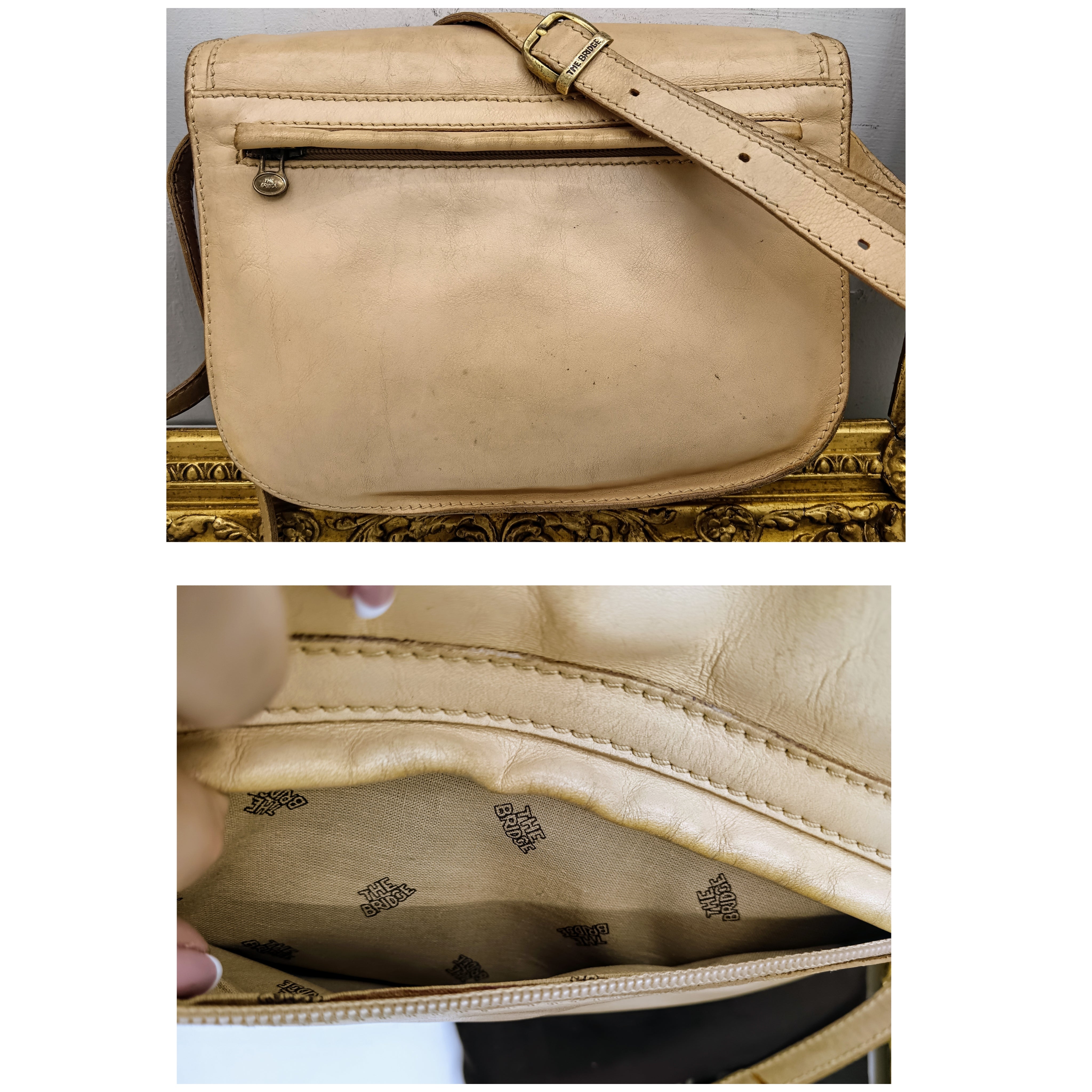 The Bridge – Postina Camera Bag Tracolla Pelle Linea Story Vintage